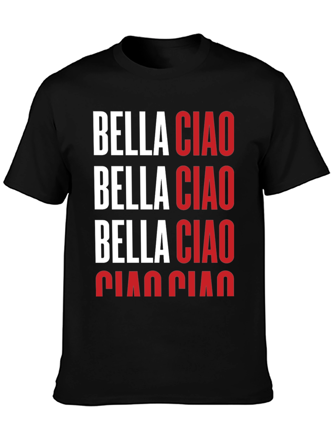 Bella Ciao T-Shirt - Italian Phrase Graphic Tee