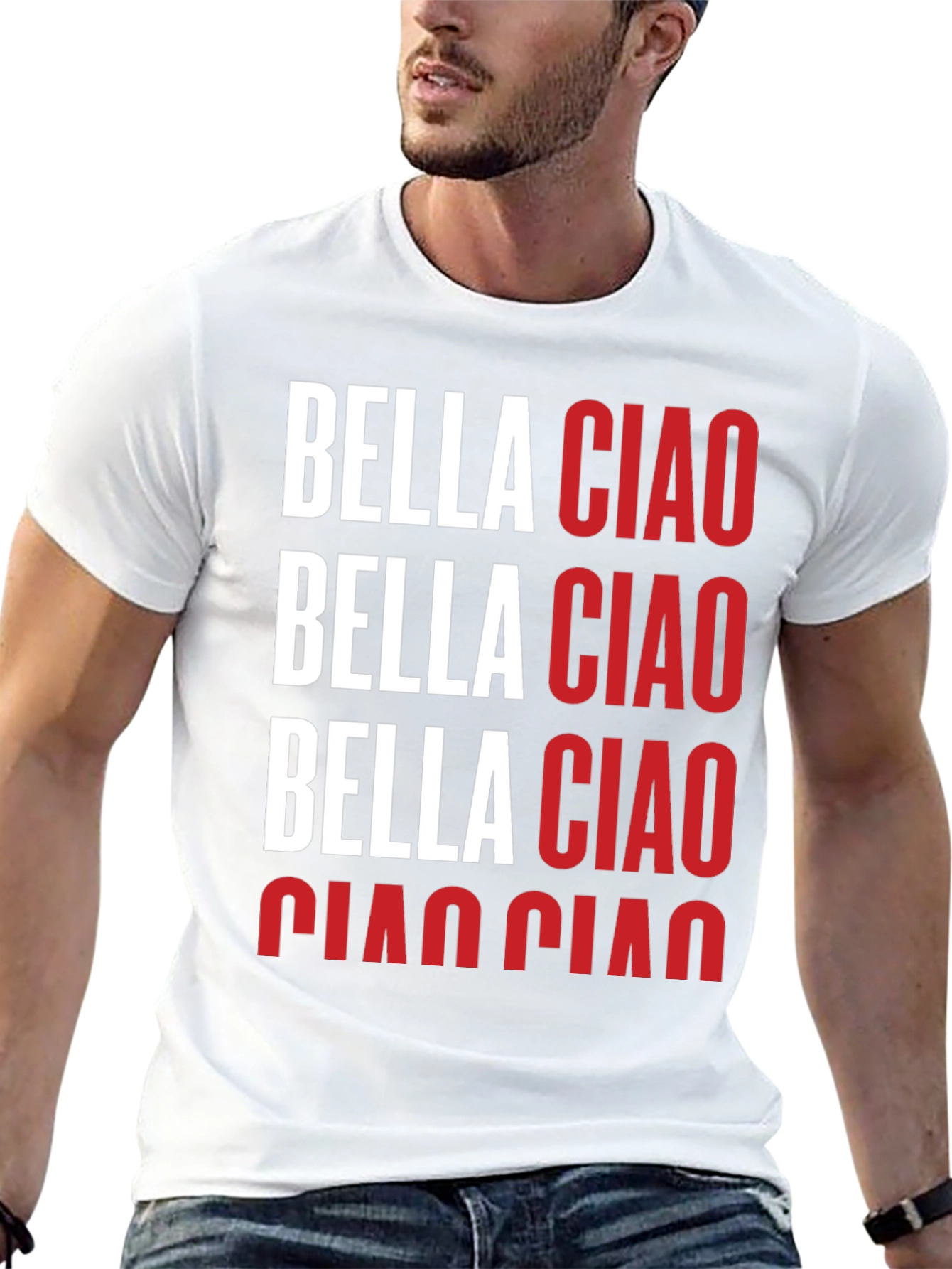 Bella Ciao T-Shirt - Italian Phrase Graphic Tee