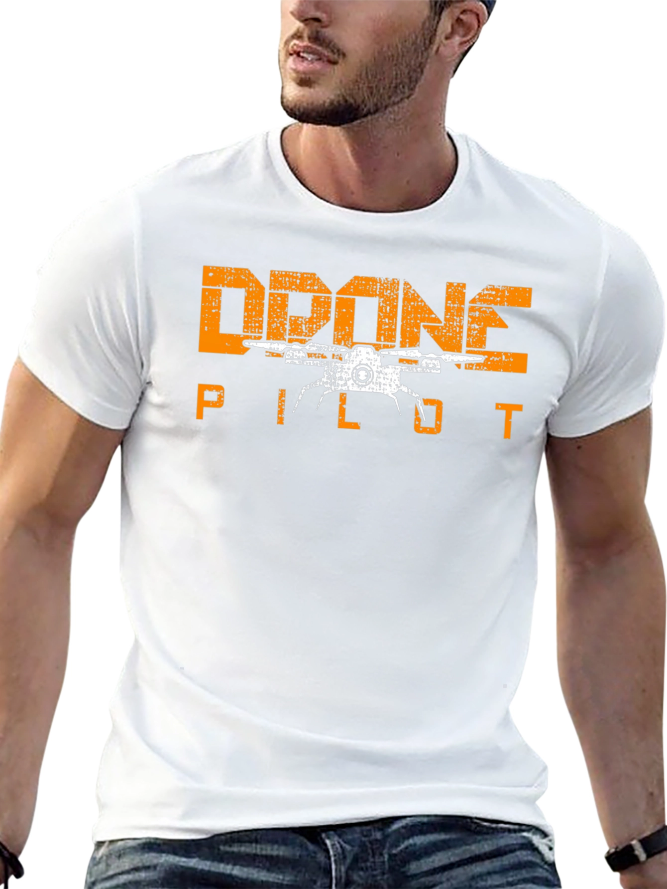 Drone Pilot Graphic Tee - Black