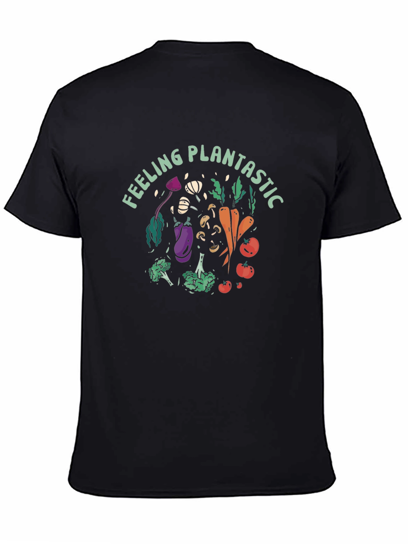 Feeling Plantastic Black Graphic Tee
