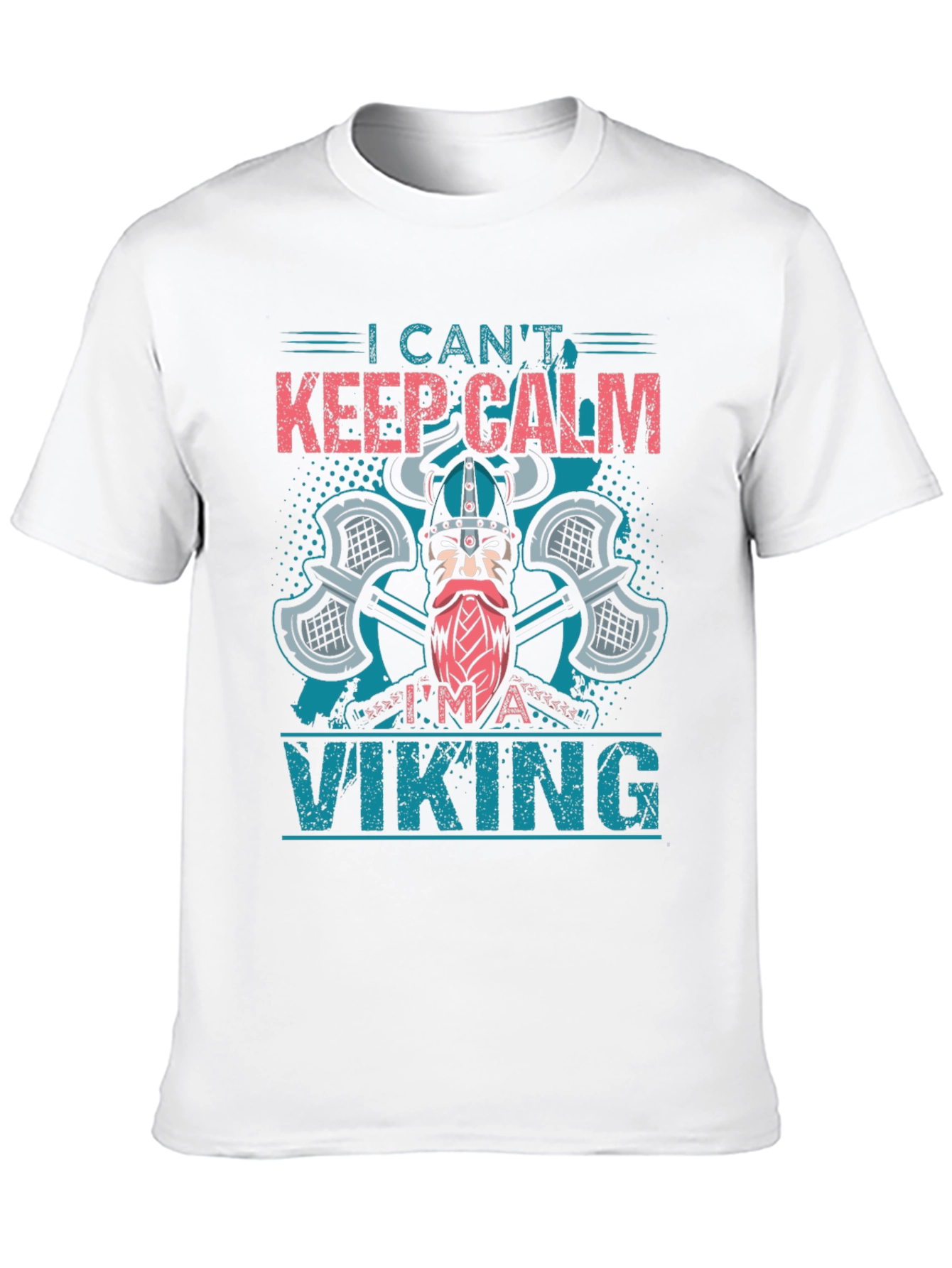 Viking Graphic T-Shirt - I Cant Keep Calm!