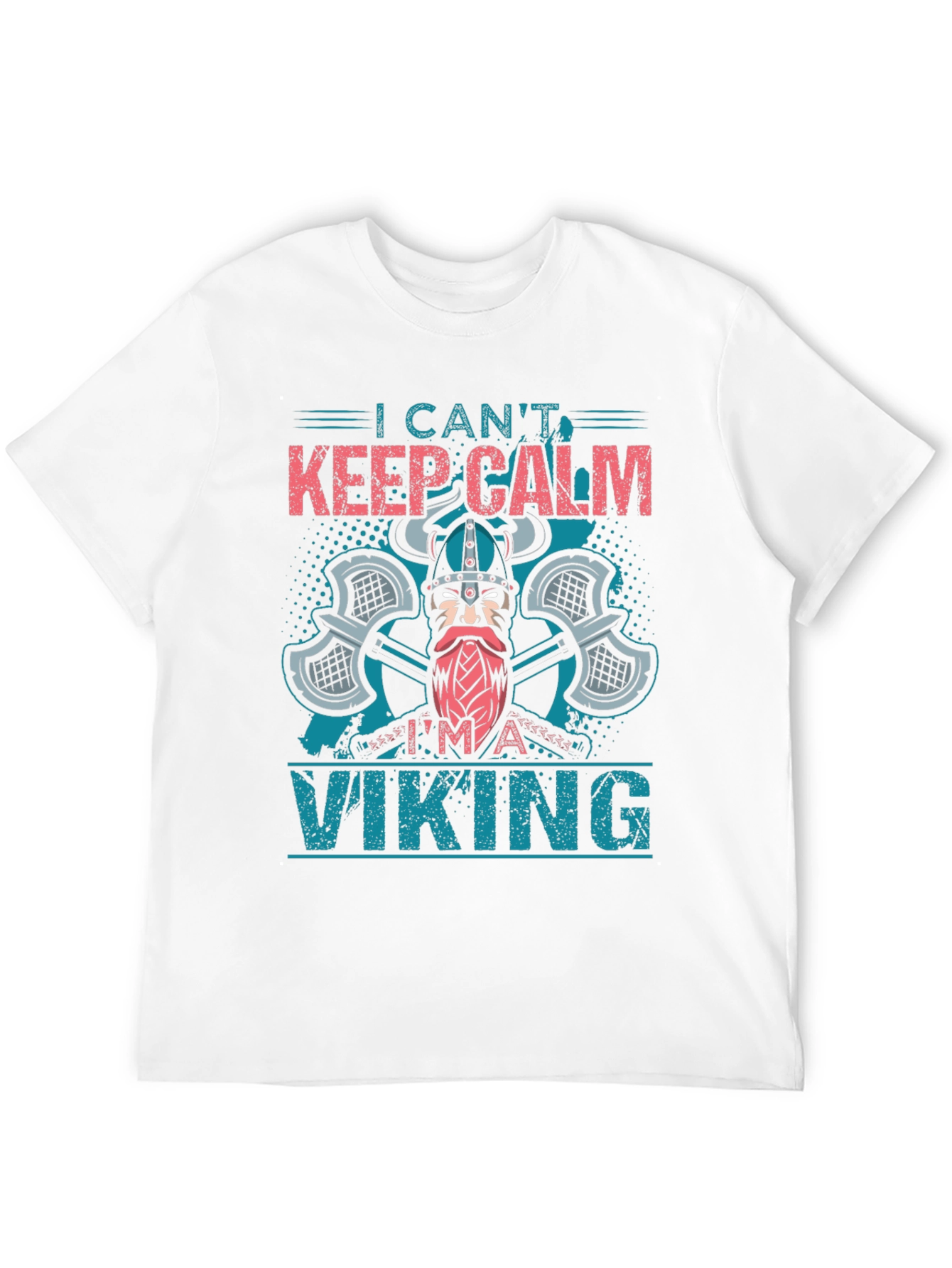 Viking Graphic T-Shirt - I Cant Keep Calm!