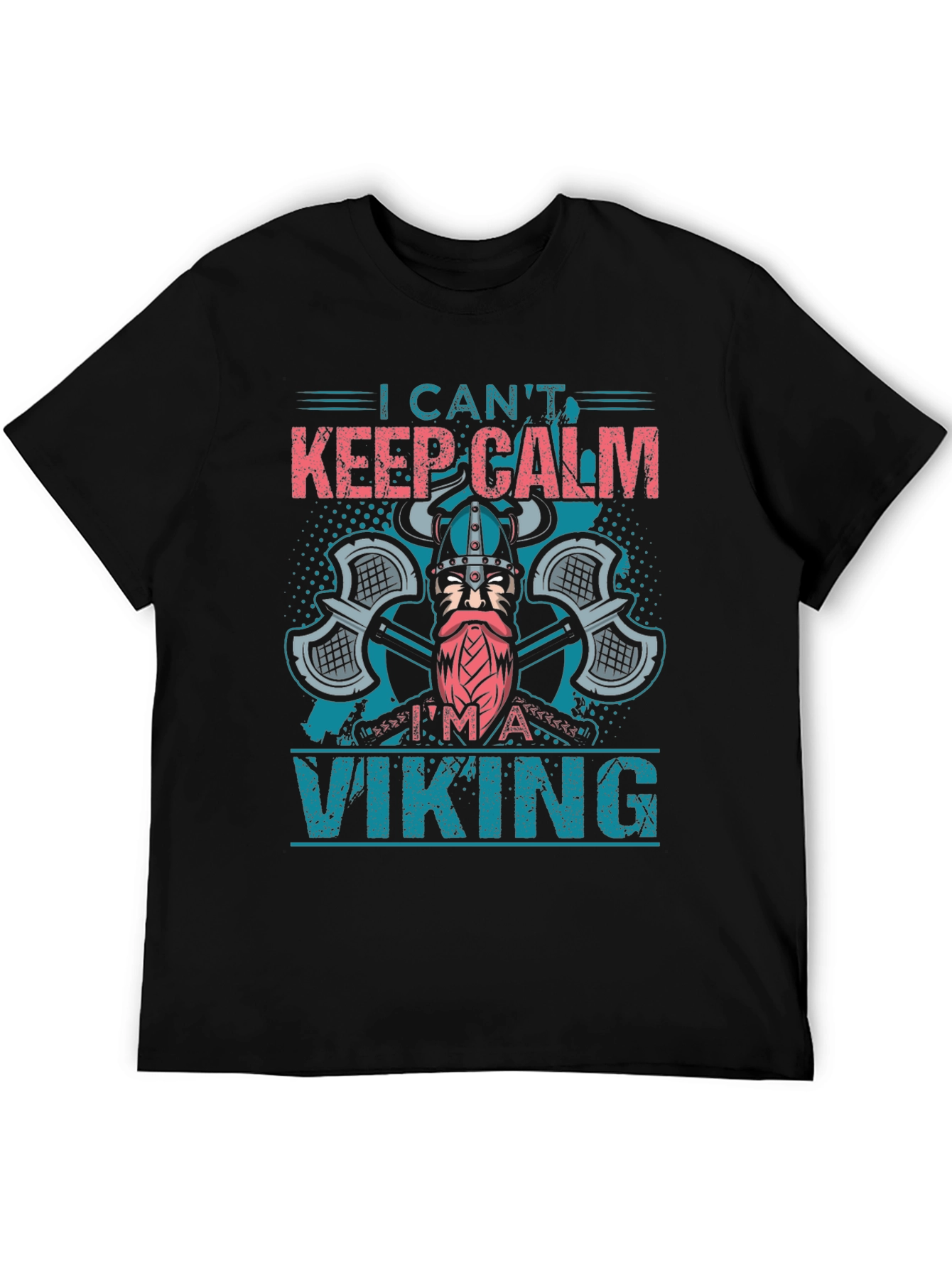 Viking Graphic T-Shirt - I Cant Keep Calm!