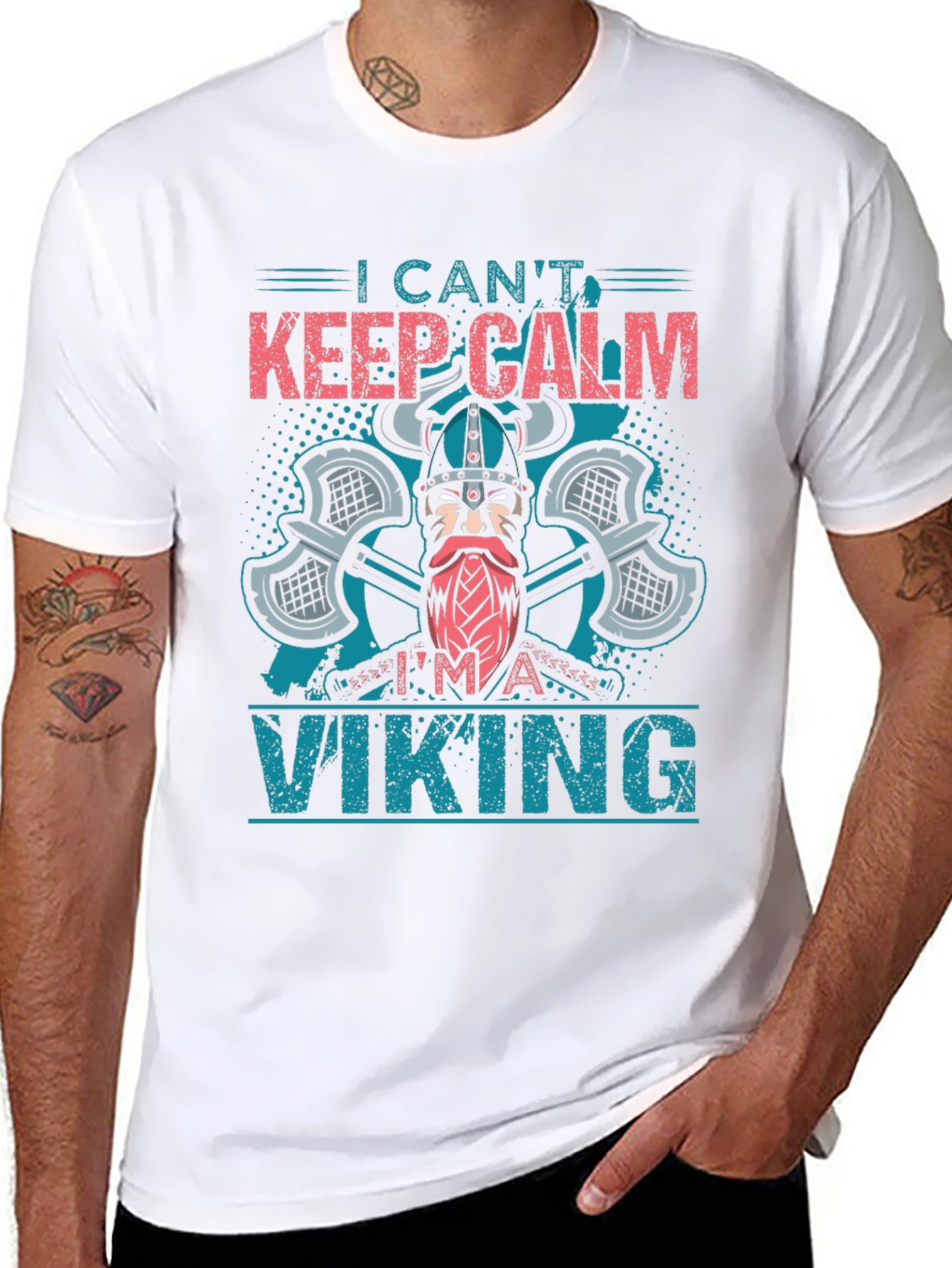 Viking Graphic T-Shirt - I Cant Keep Calm!