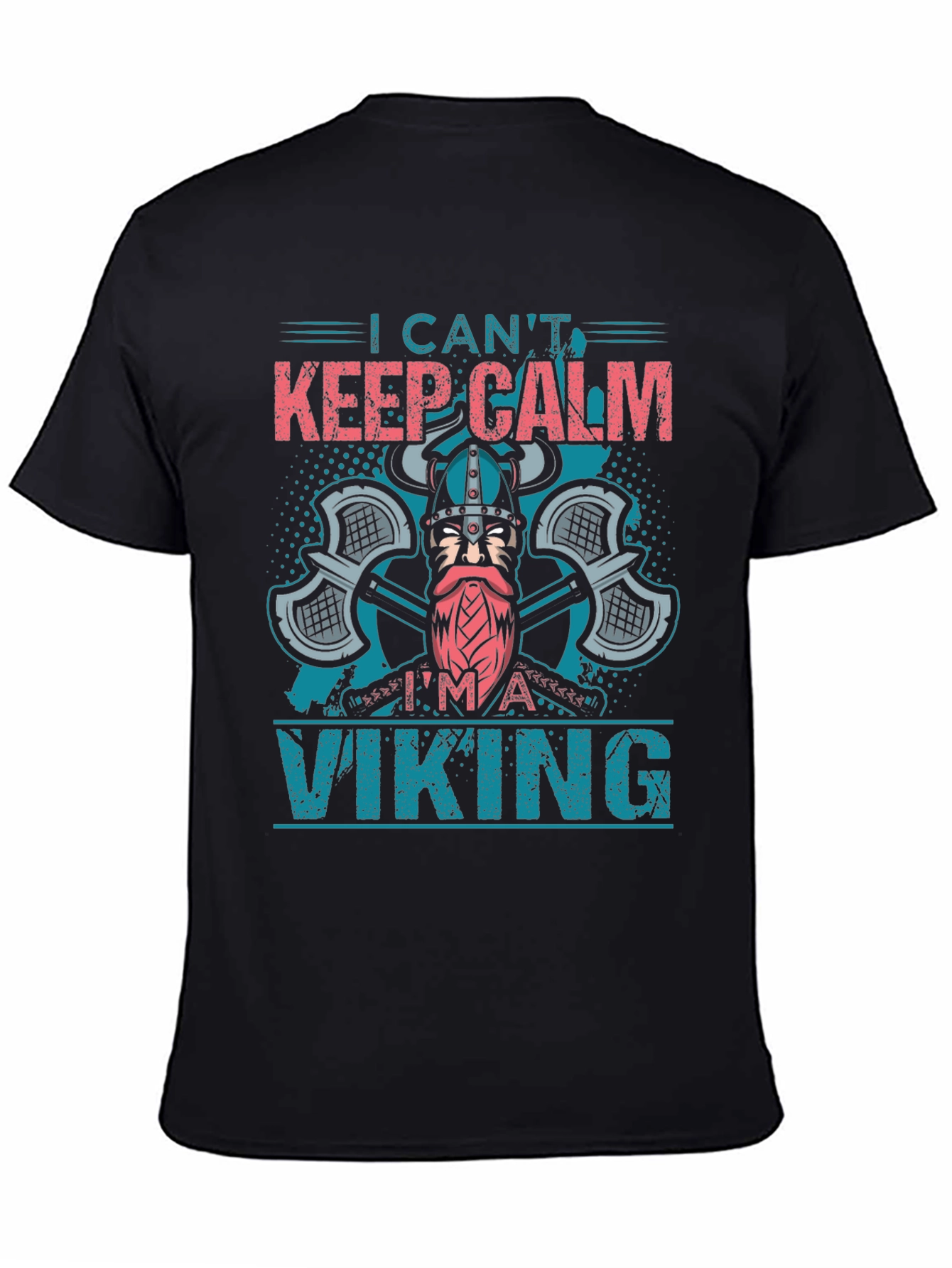 Viking Graphic T-Shirt - I Cant Keep Calm!