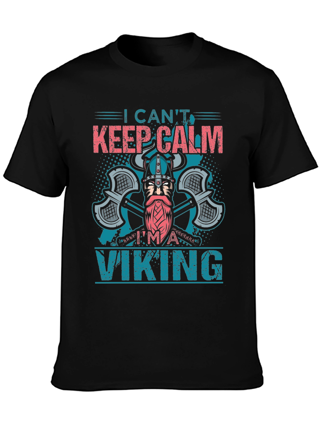 Viking Graphic T-Shirt - I Cant Keep Calm!