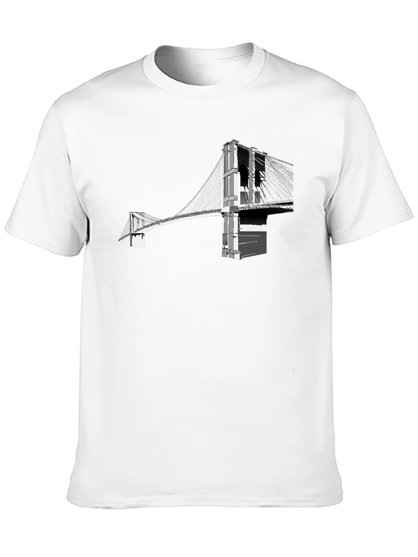 Brooklyn Bridge Graphic Tee - Black