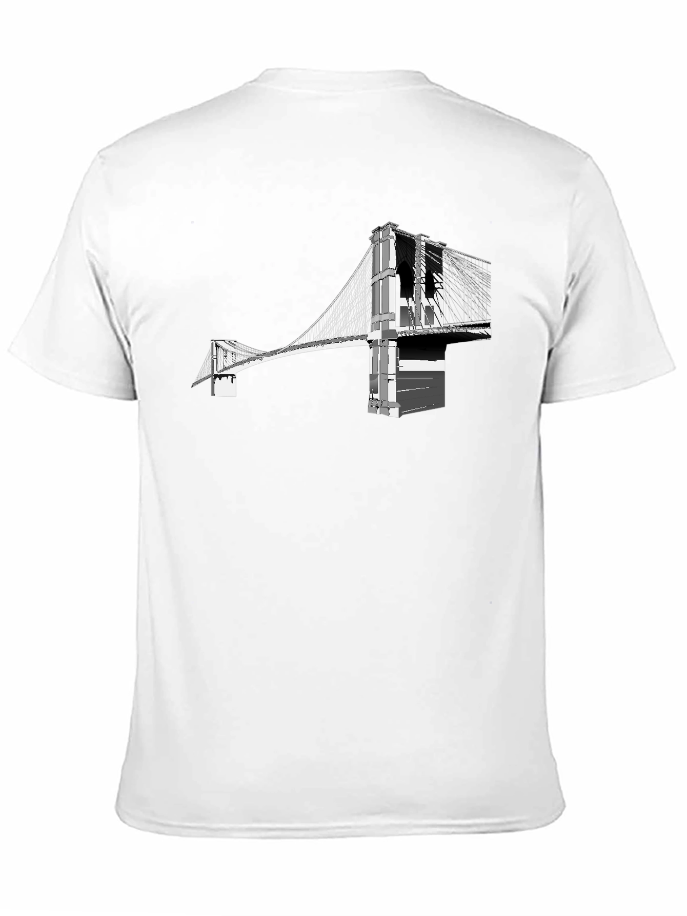 Brooklyn Bridge Graphic Tee - Black