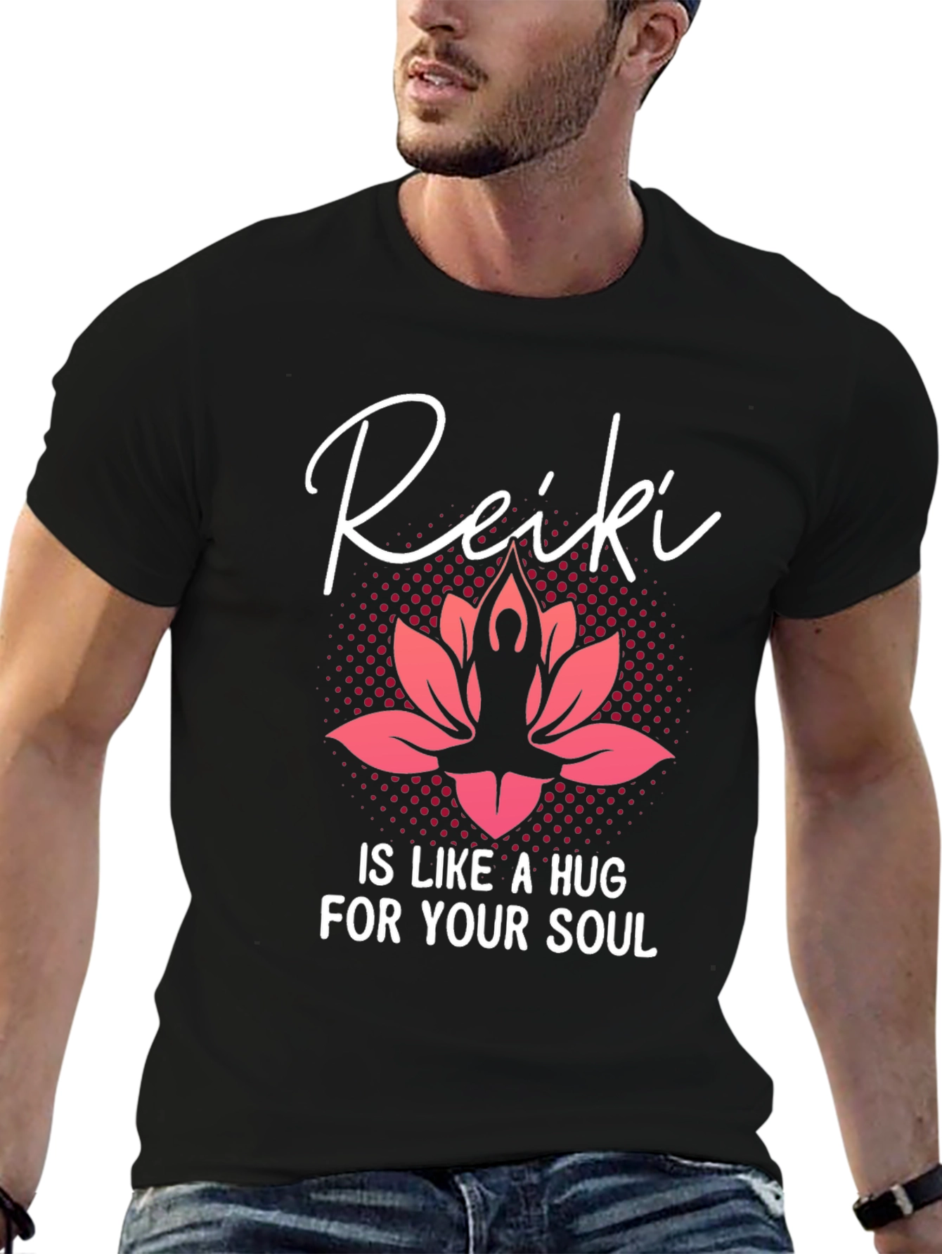 Reiki Soul Hug Graphic T-Shirt