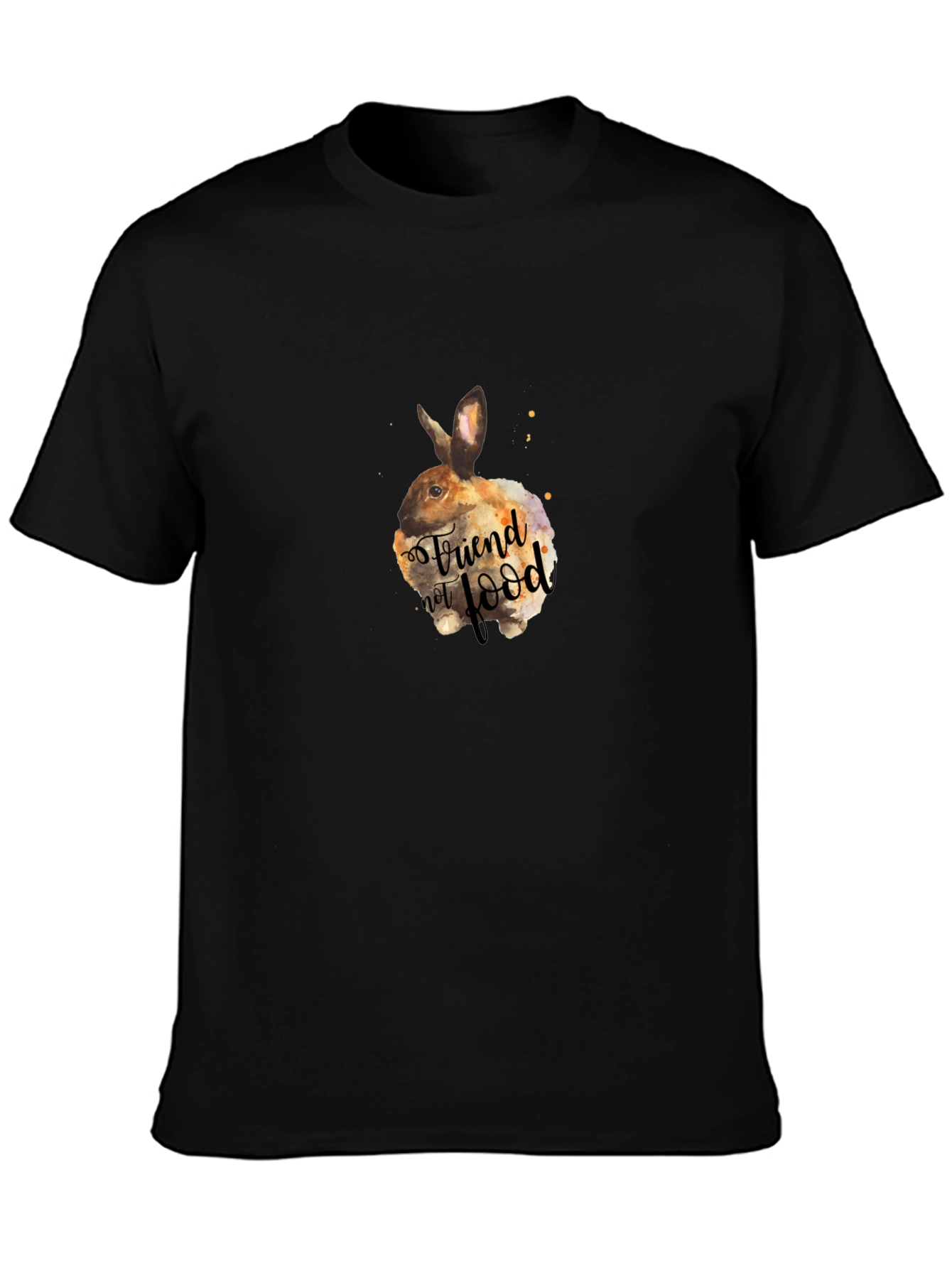 Vegan Bunny T-Shirt - Friend Not Food