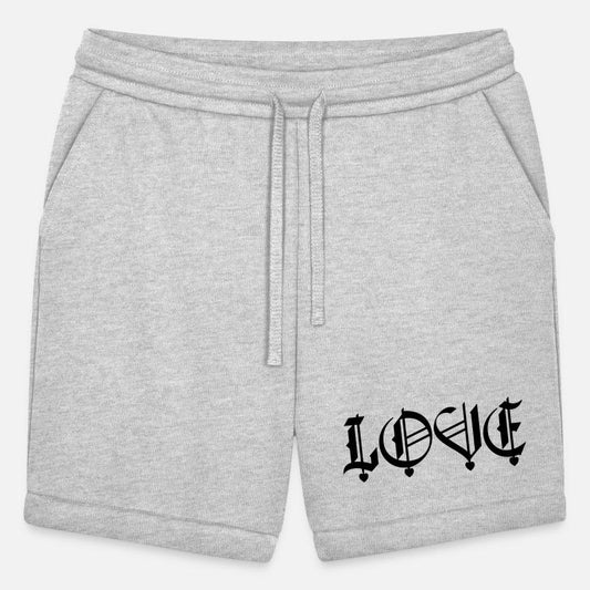 Love with hearts blackletter