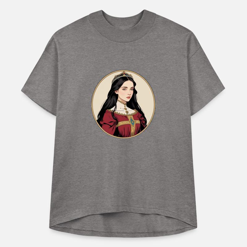 Lovely Middle Ages Princess in Red