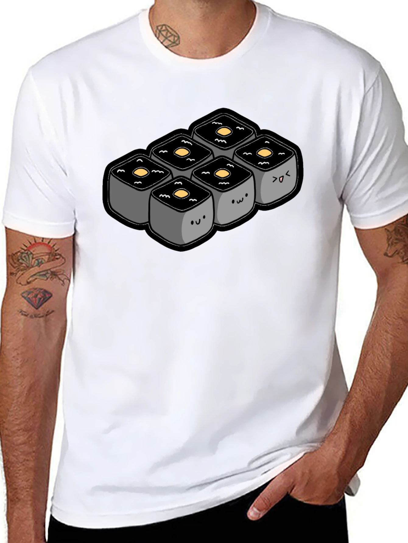 Cute Sushi Roll T-Shirt