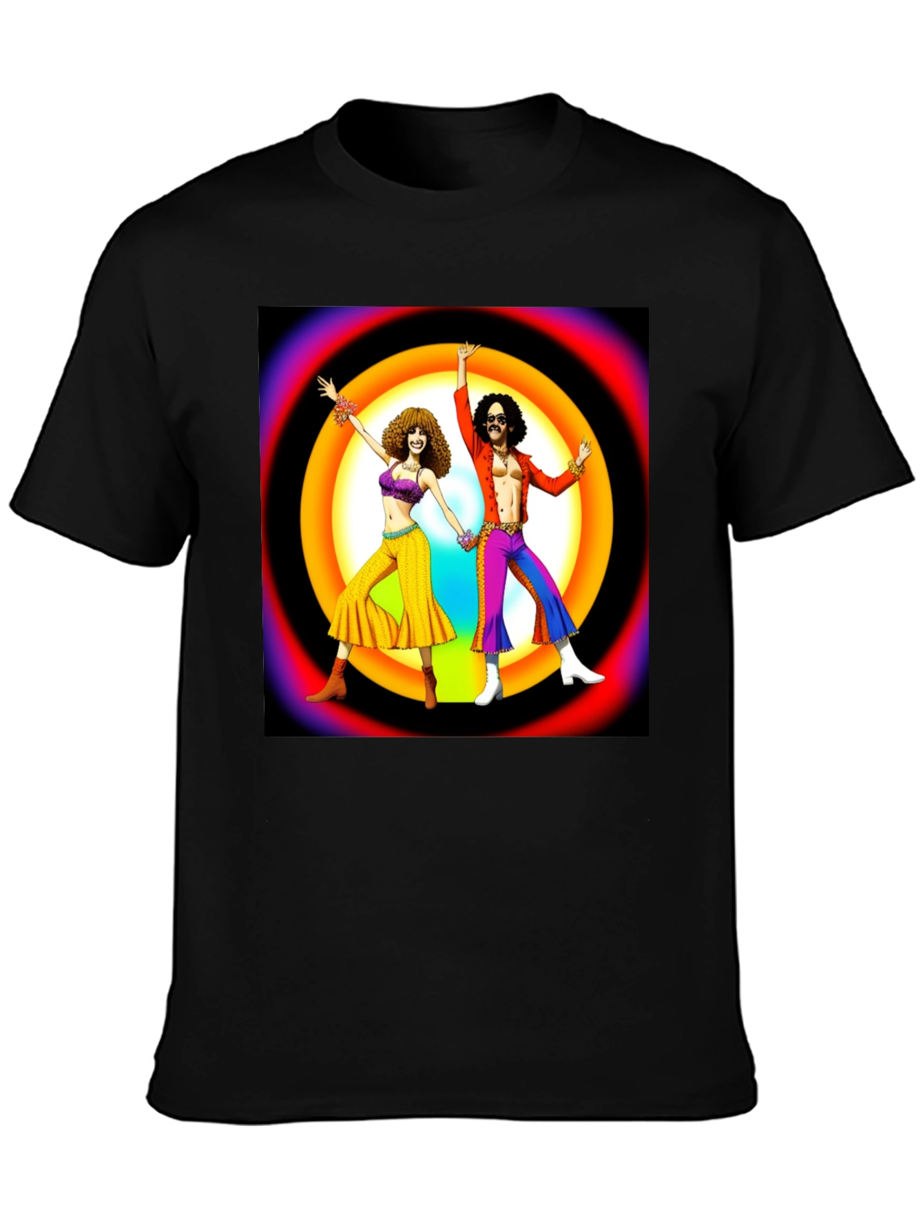 Retro Groovy Disco T-Shirt