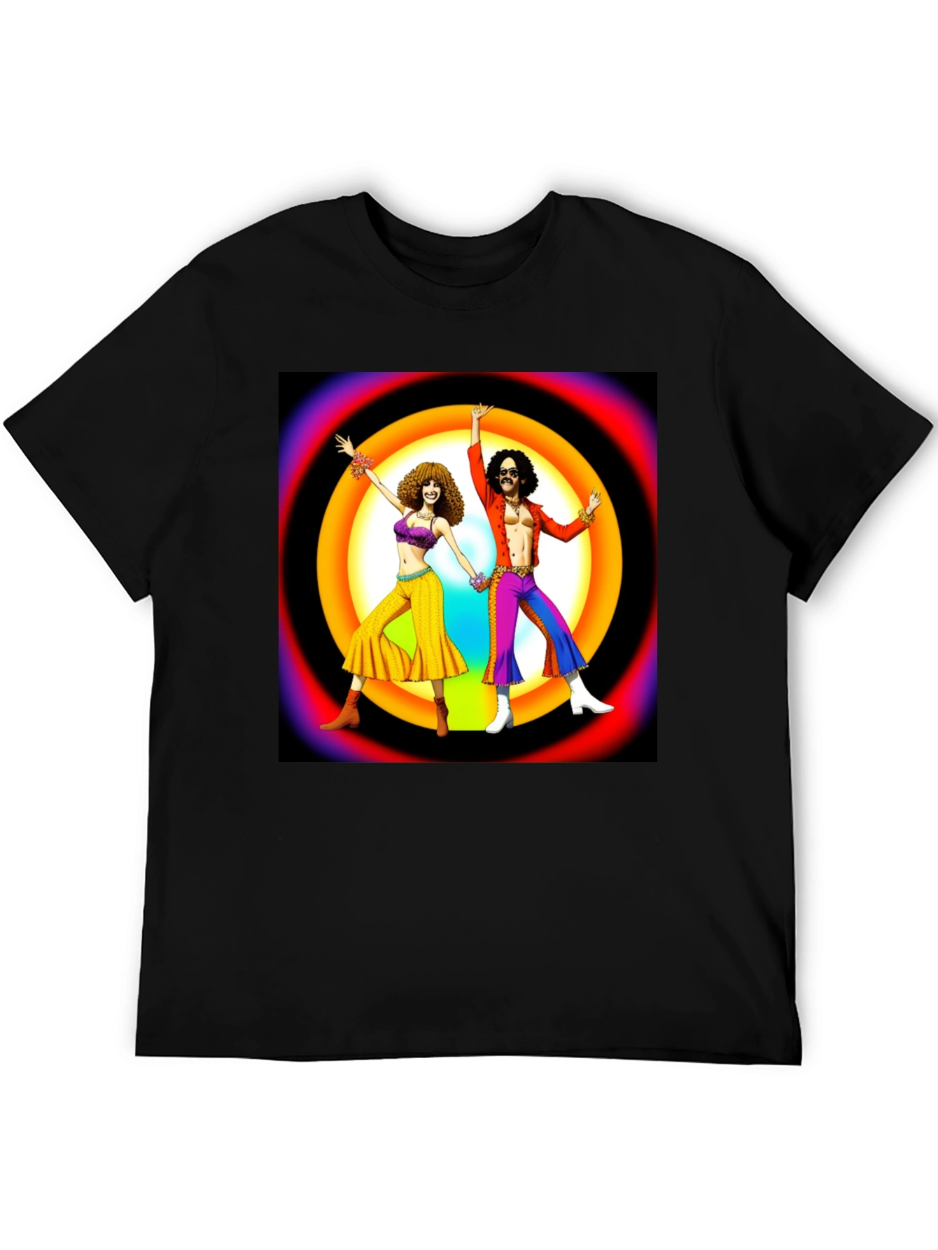 Retro Groovy Disco T-Shirt