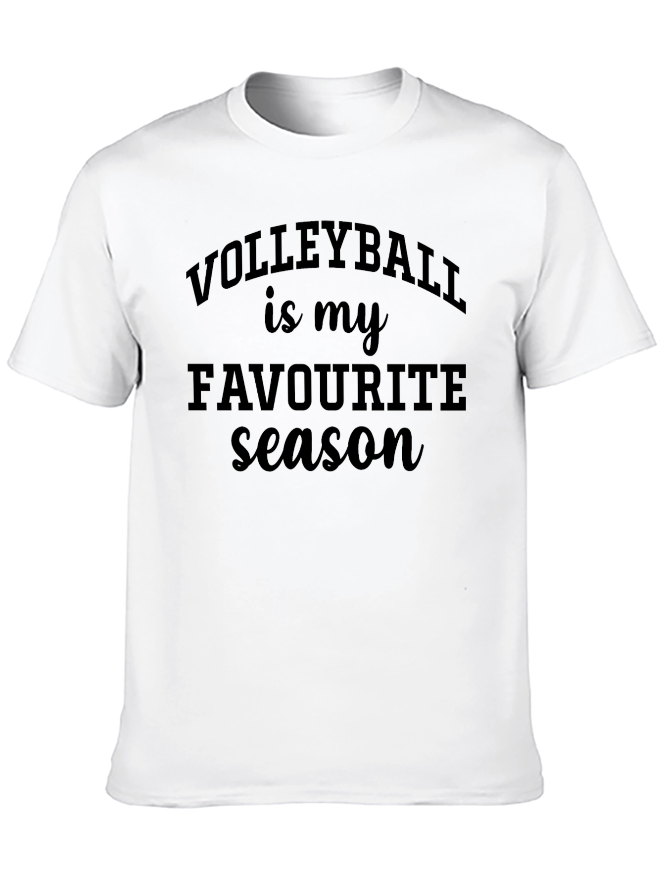 Volleyball Favorite Season Graphic Tee - Unisex
