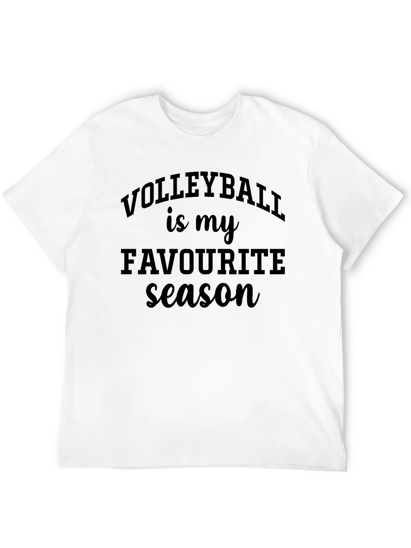 Volleyball Favorite Season Graphic Tee - Unisex