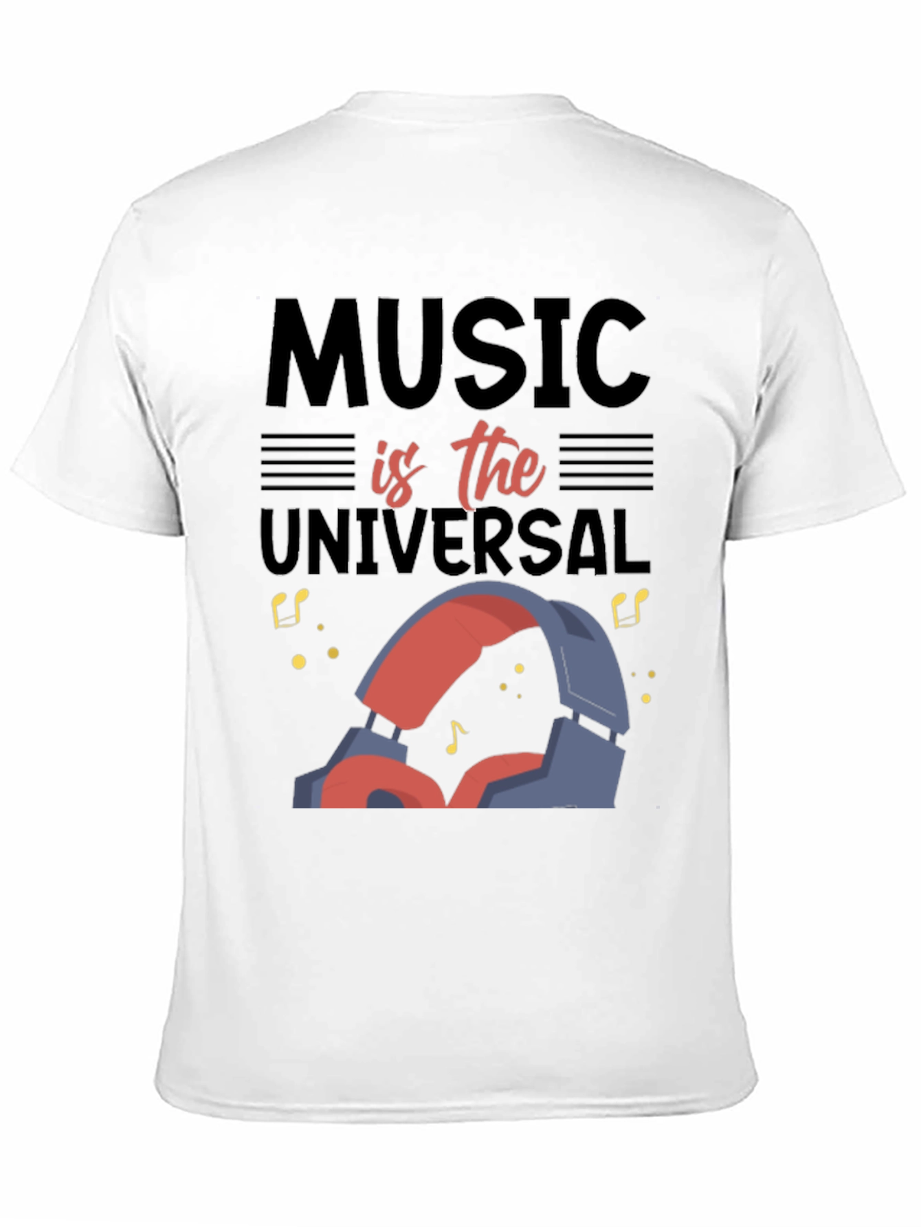 Music is Universal T-Shirt - Premium Cotton Tee