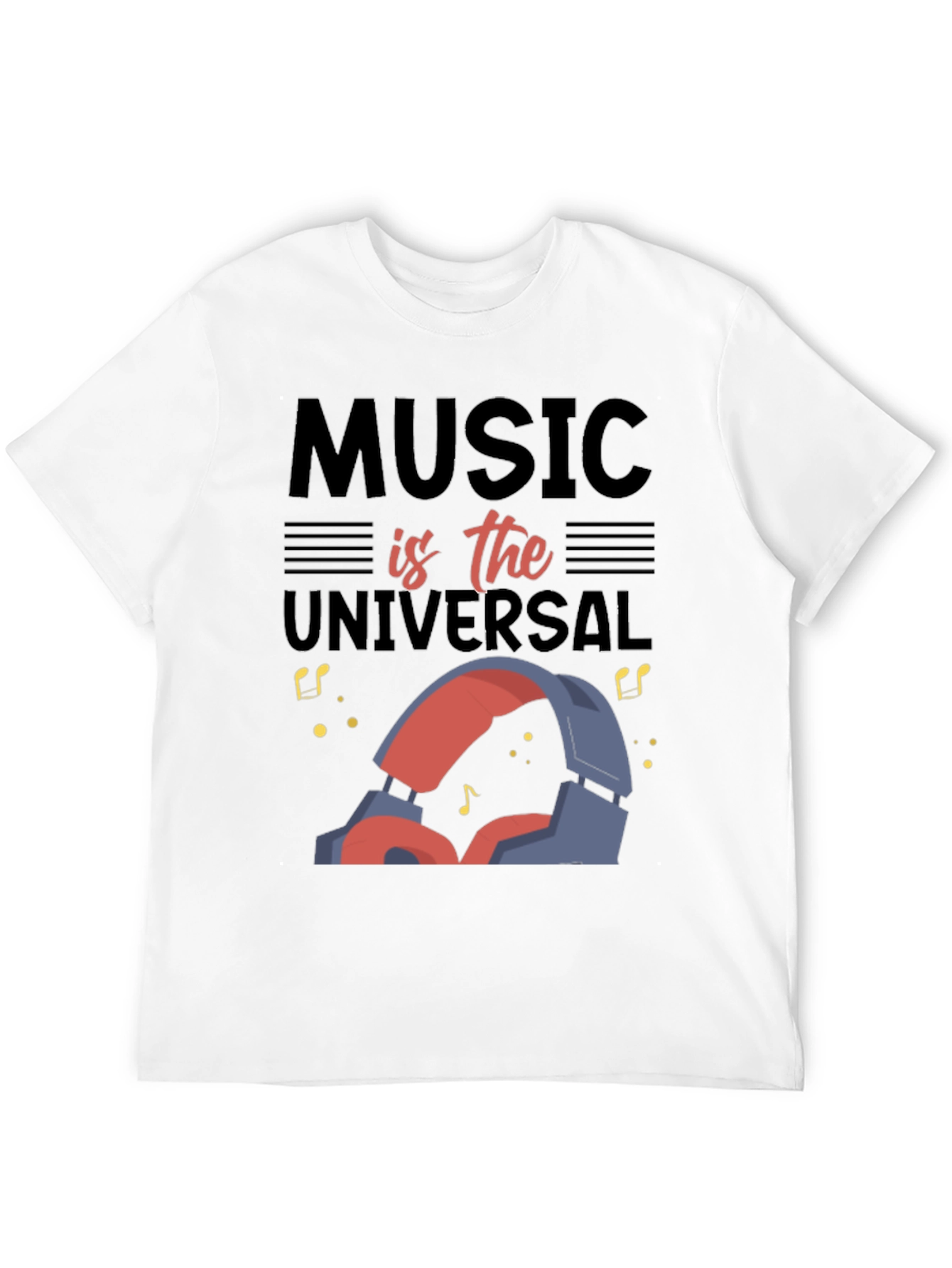 Music is Universal T-Shirt - Premium Cotton Tee