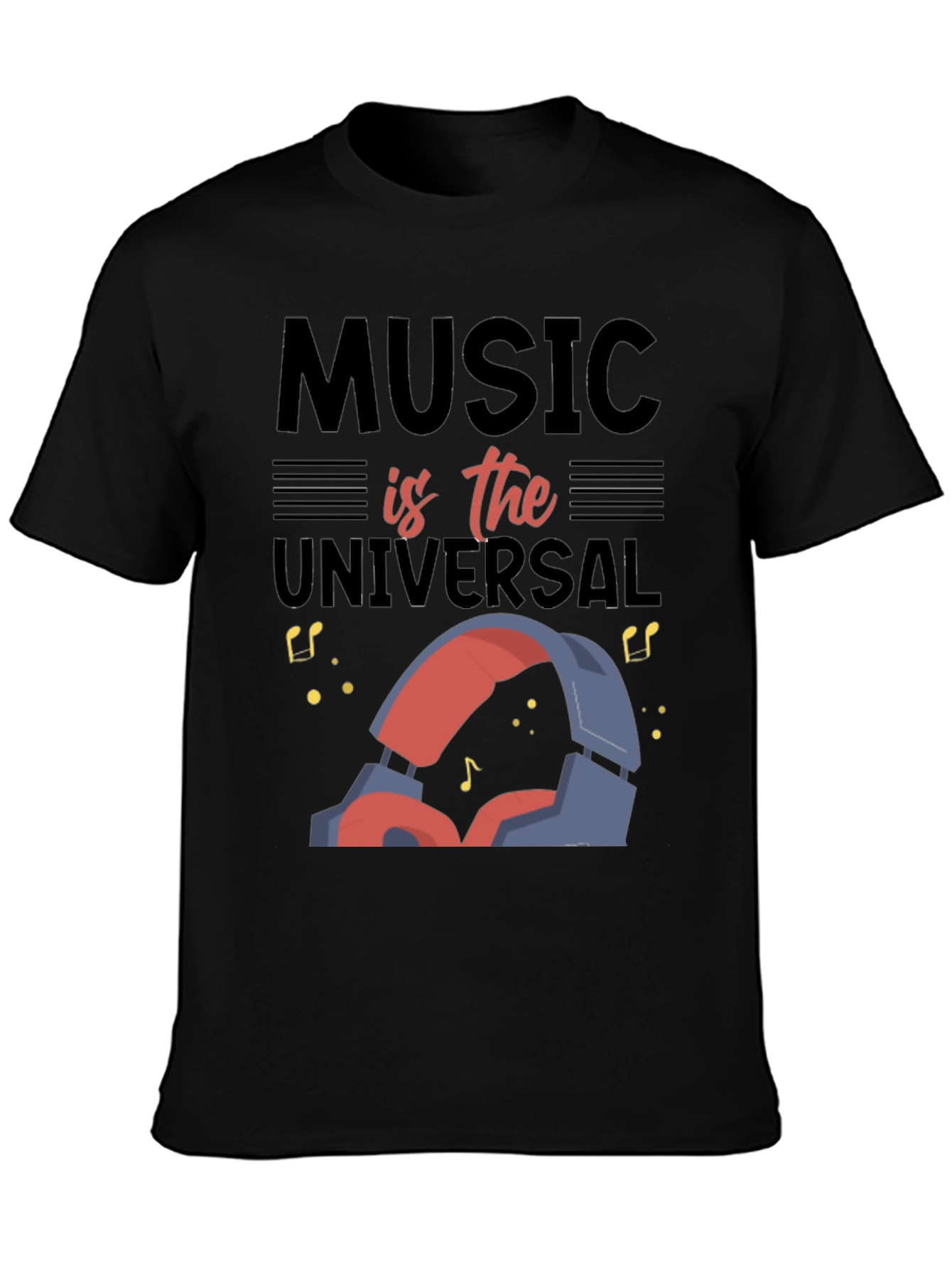 Music is Universal T-Shirt - Premium Cotton Tee