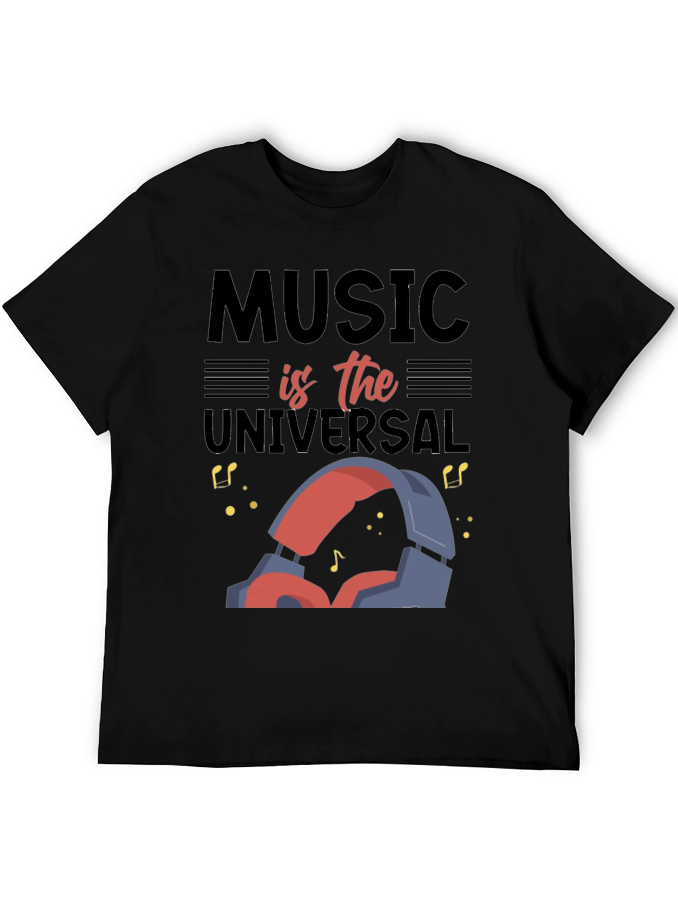 Music is Universal T-Shirt - Premium Cotton Tee