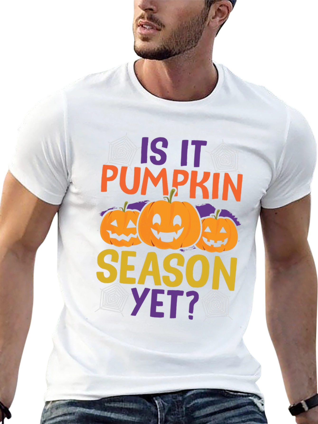 Halloween Pumpkin Season Graphic T-Shirt