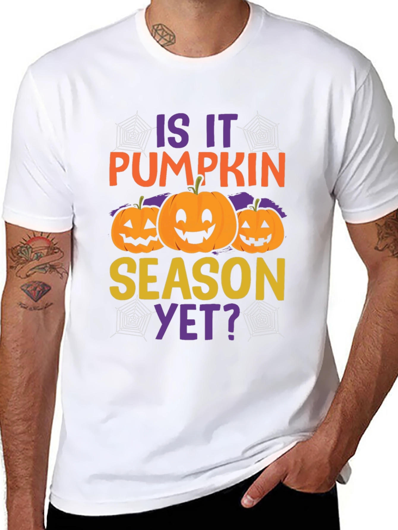 Halloween Pumpkin Season Graphic T-Shirt