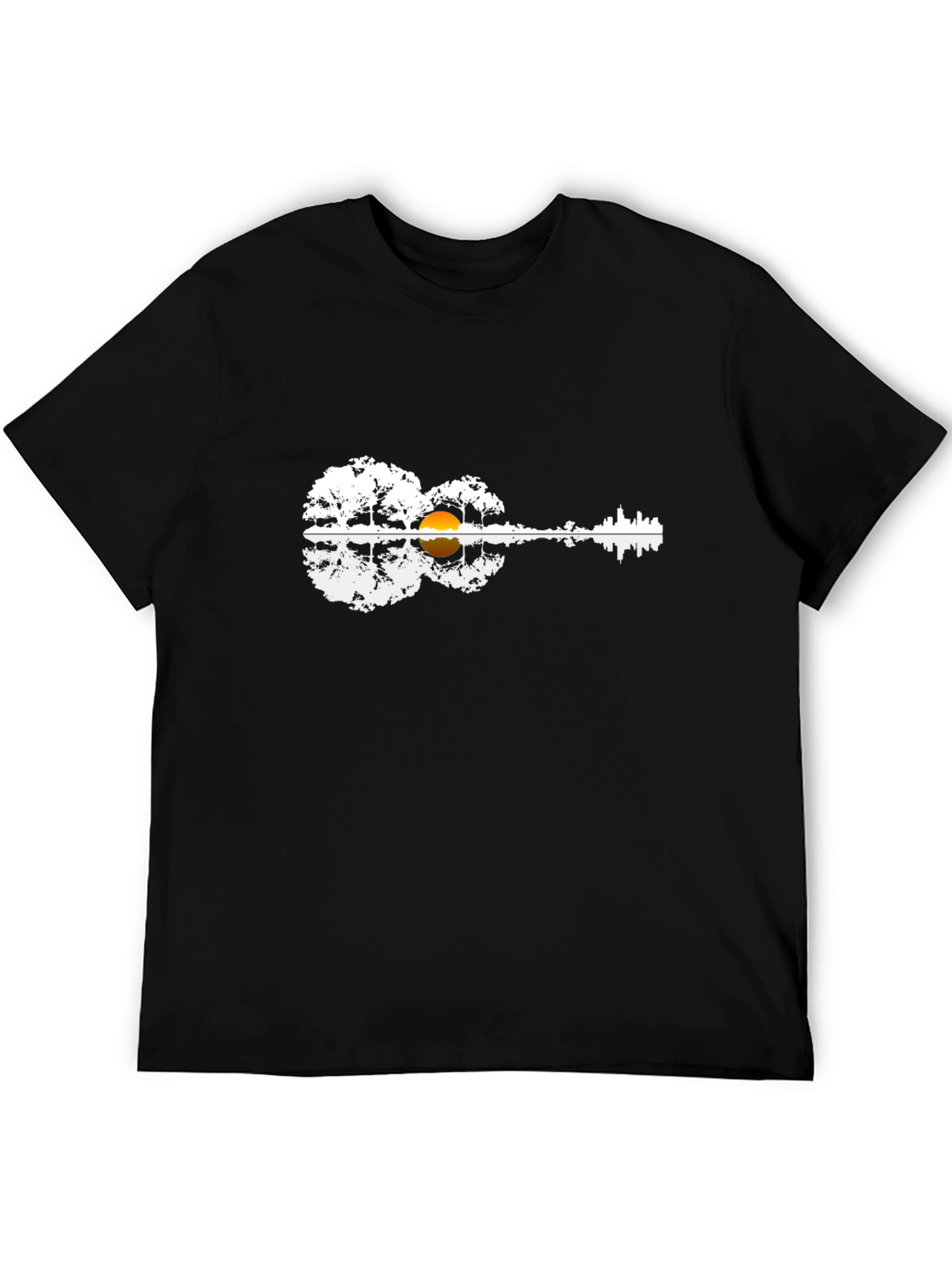 Guitar Landscape Graphic Tee