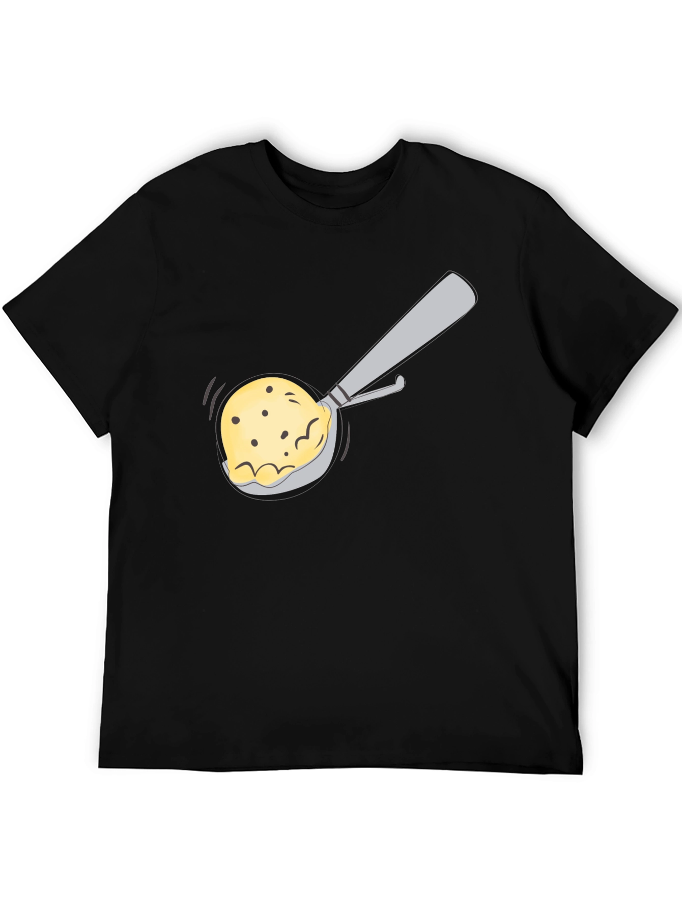 Ice Cream T-Shirt - Black