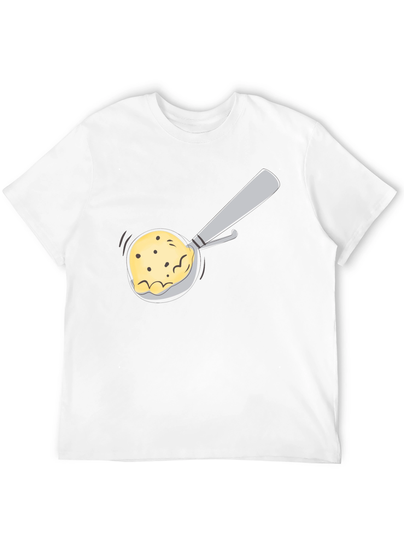Ice Cream T-Shirt - Black