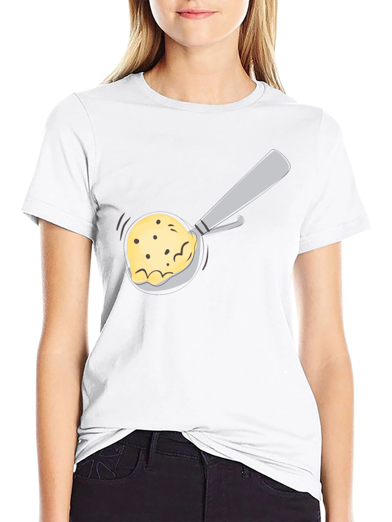 Ice Cream T-Shirt - Black