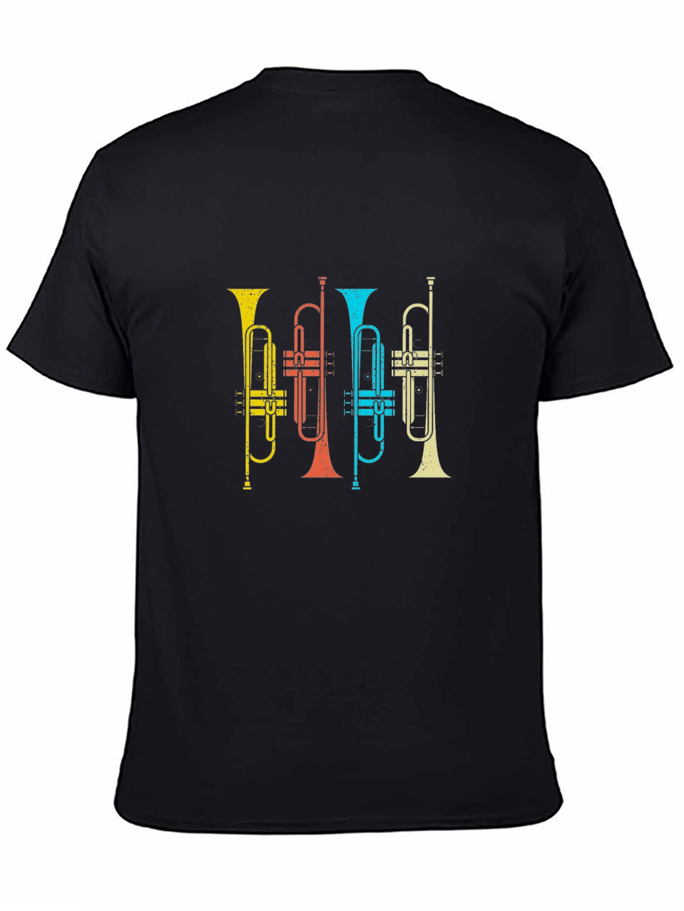 Retro Trumpet T-Shirt - Music Lover Tee