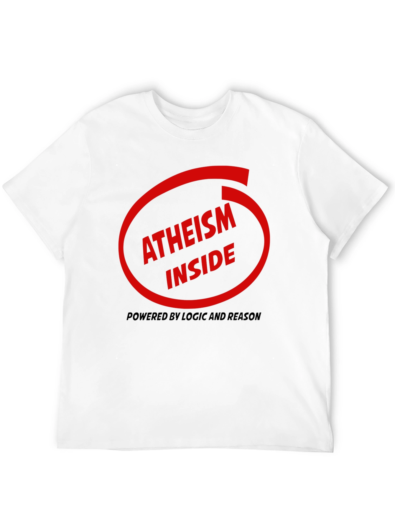Atheism Inside - Logic & Reason T-Shirt