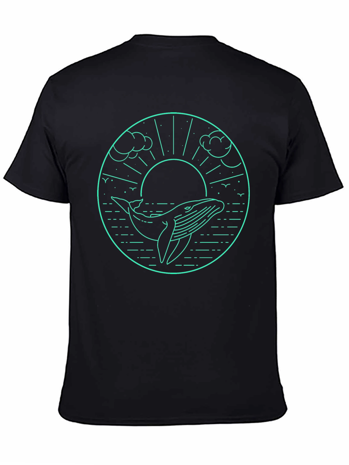 Whale Graphic T-Shirt - Ocean Lover Tee