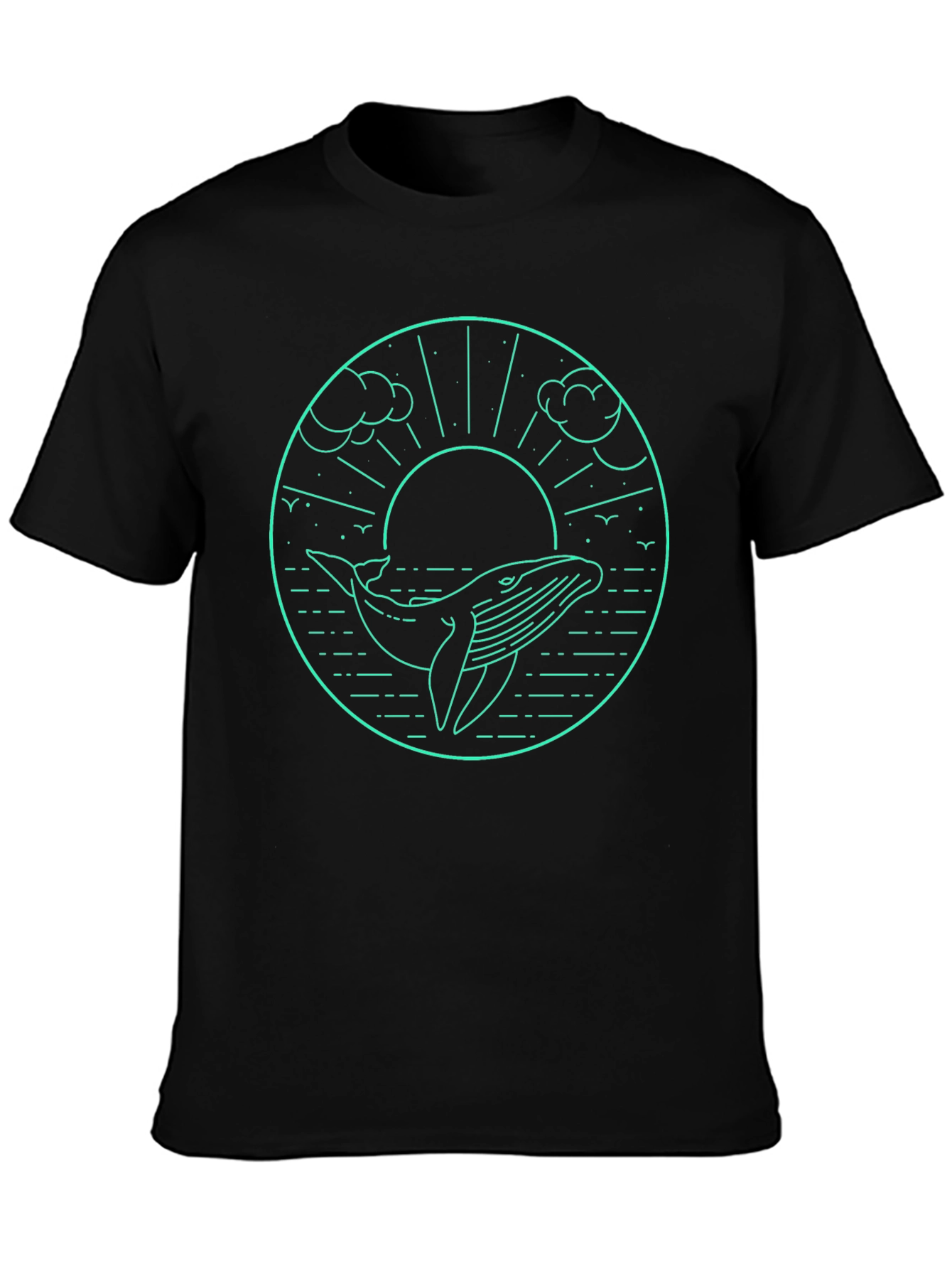 Whale Graphic T-Shirt - Ocean Lover Tee