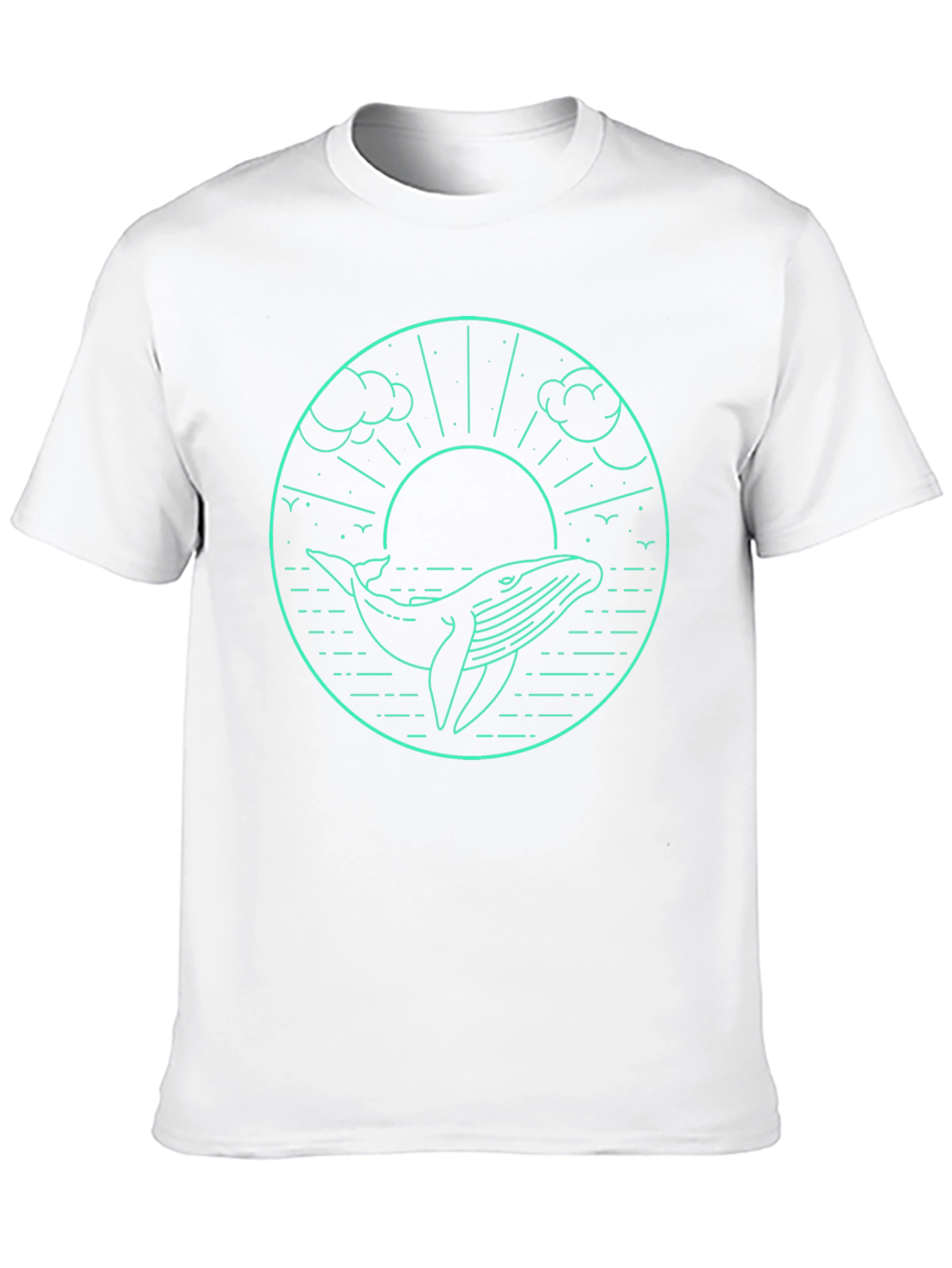 Whale Graphic T-Shirt - Ocean Lover Tee