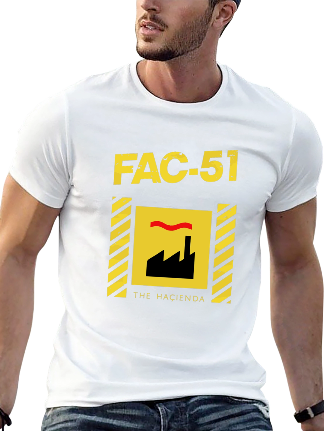 FAC-51 The Hacienda T-Shirt - Retro Club Tee