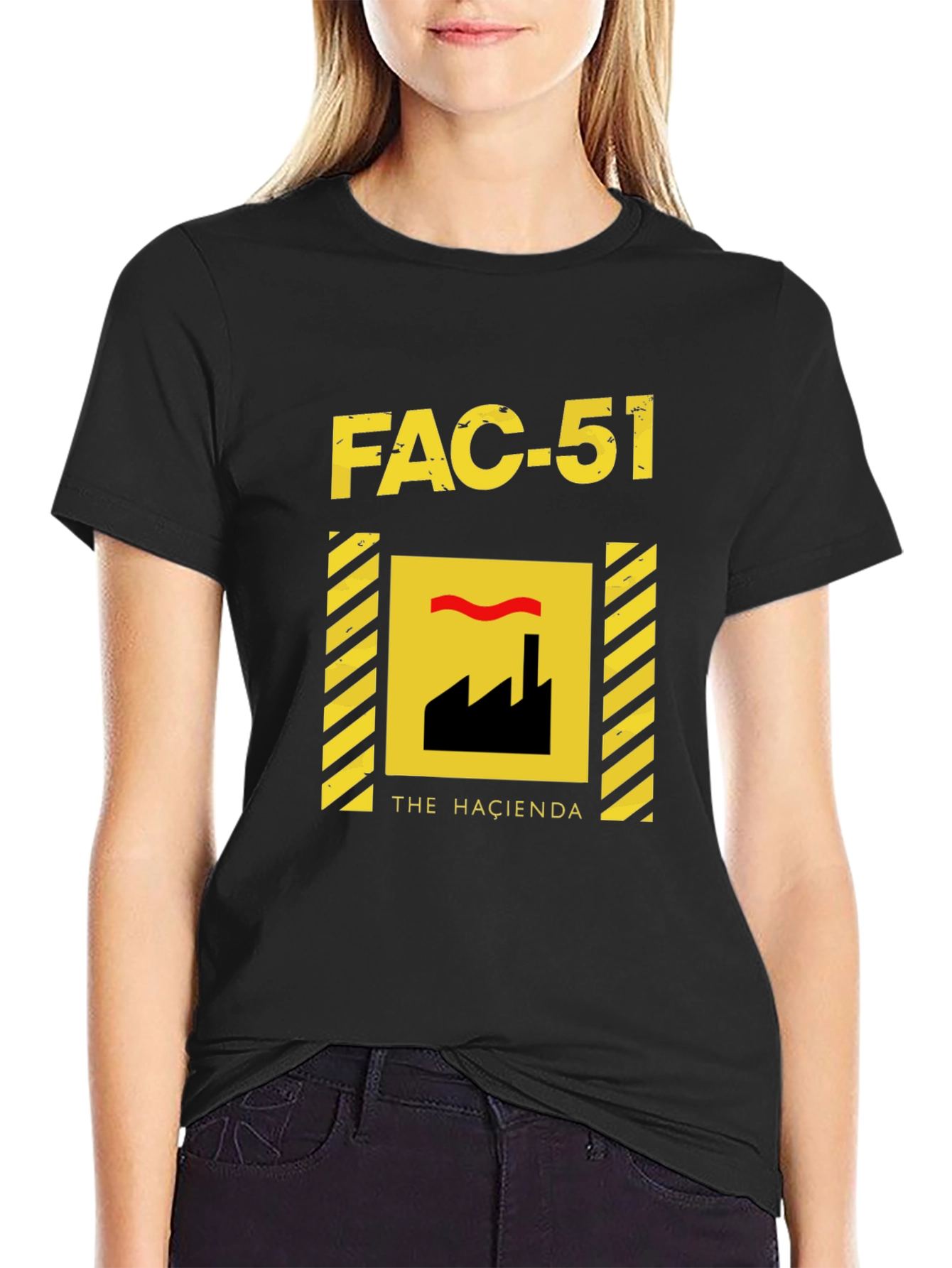 FAC-51 The Hacienda T-Shirt - Retro Club Tee