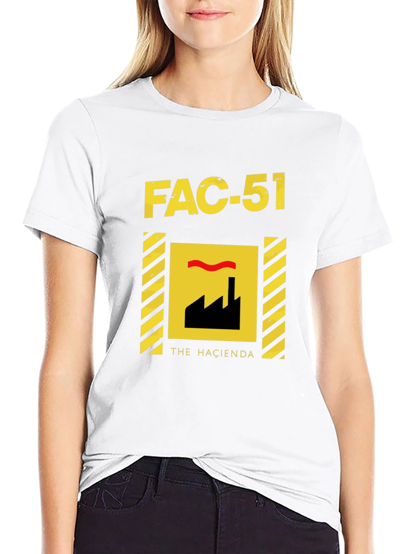 FAC-51 The Hacienda T-Shirt - Retro Club Tee