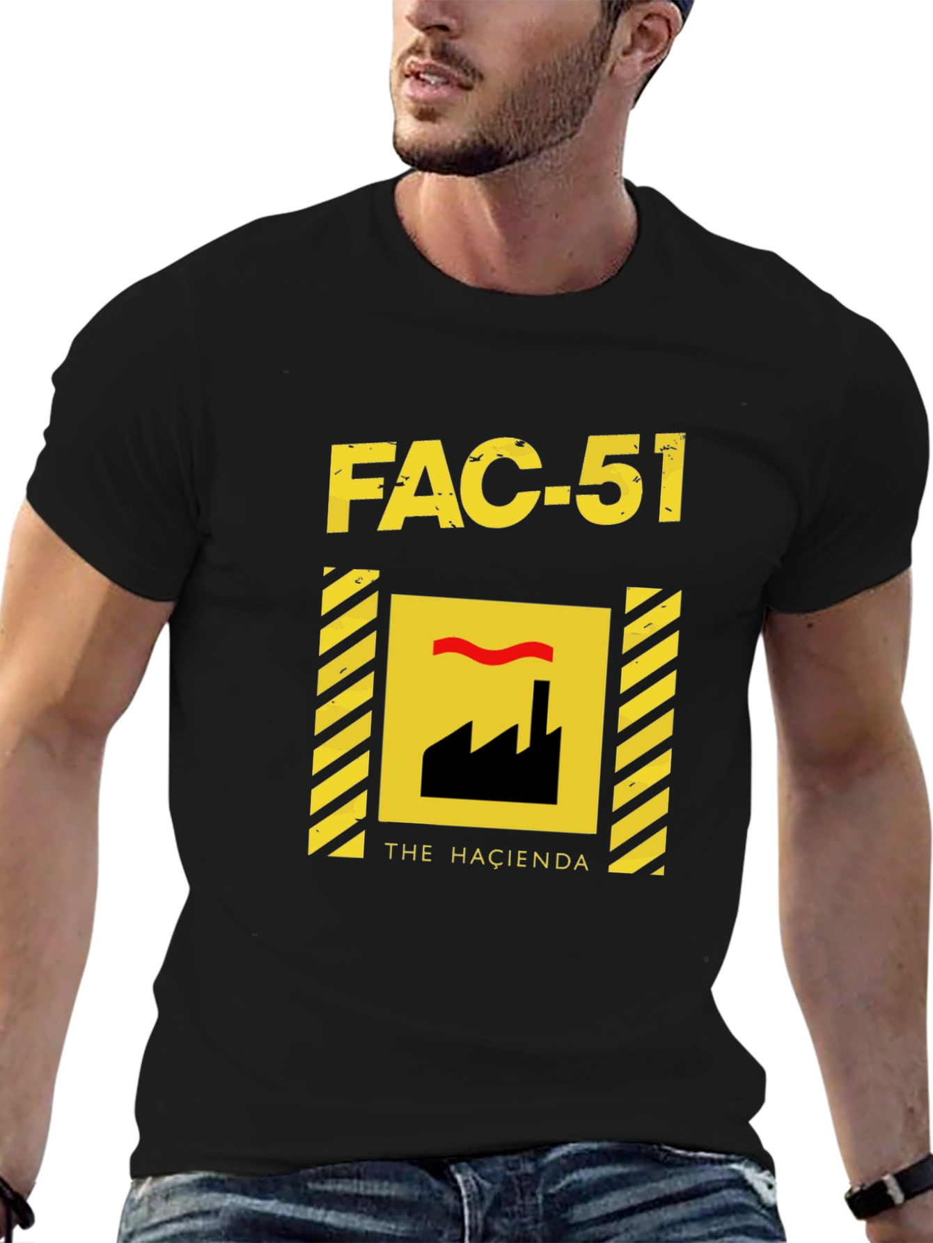 FAC-51 The Hacienda T-Shirt - Retro Club Tee