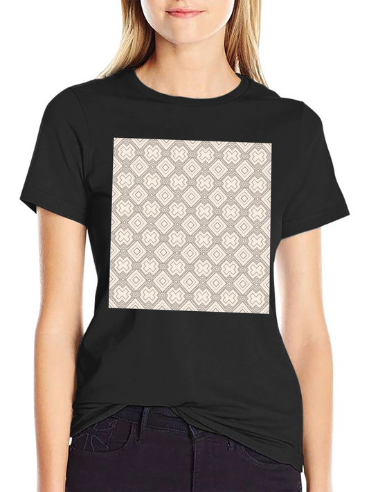 Geometric Pattern Tee - Modern Style
