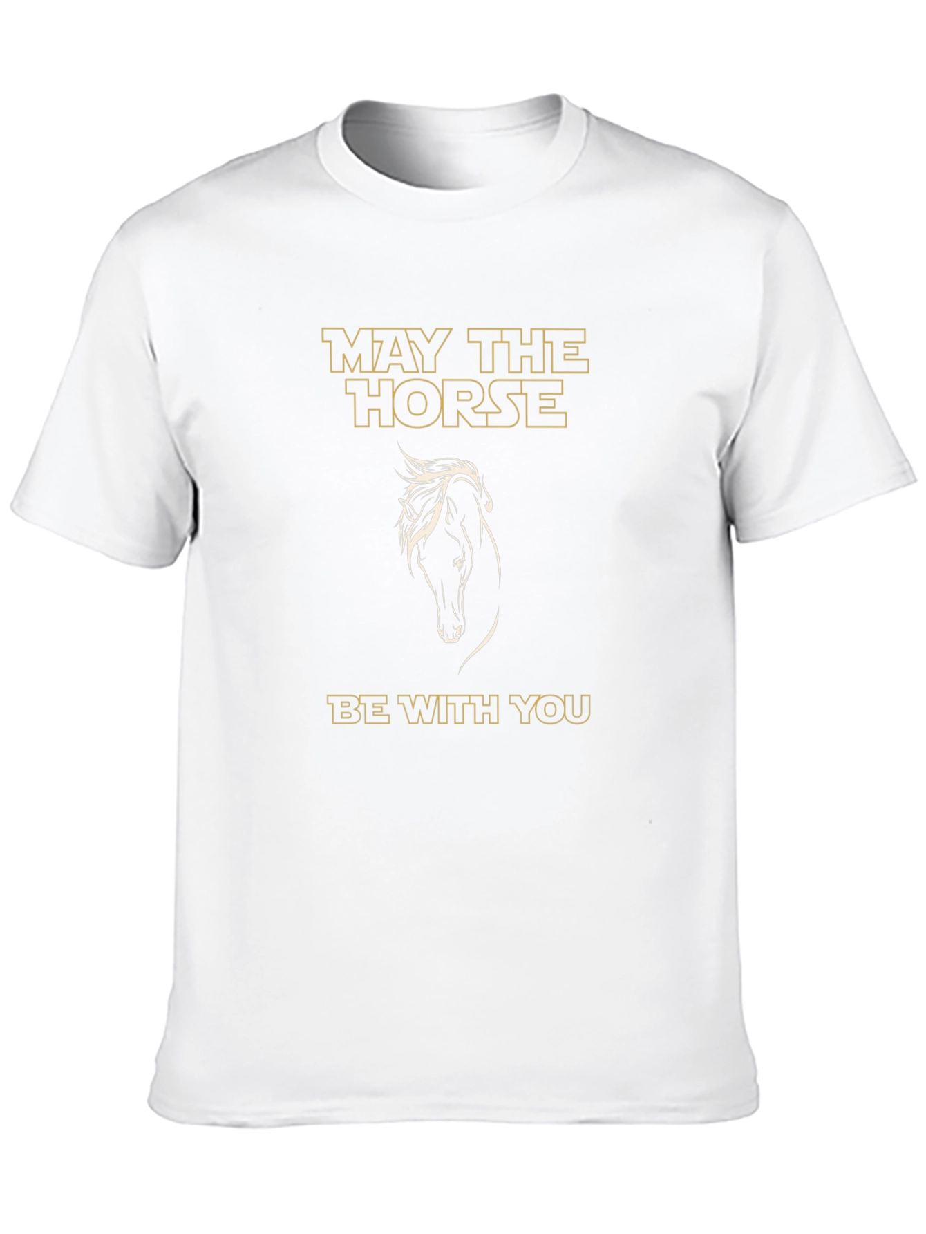 May The Horse Be With You Graphic T-Shirt