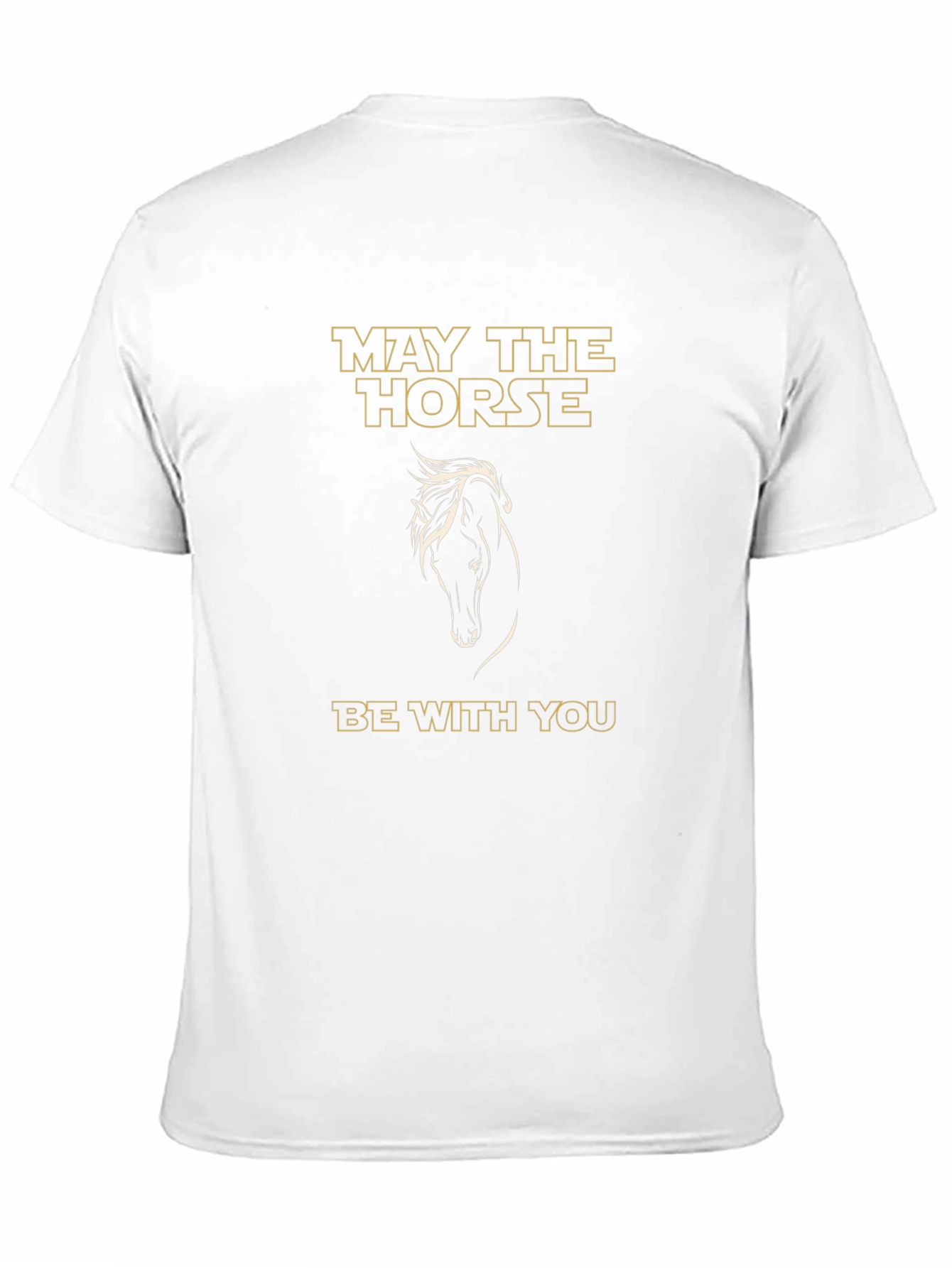 May The Horse Be With You Graphic T-Shirt