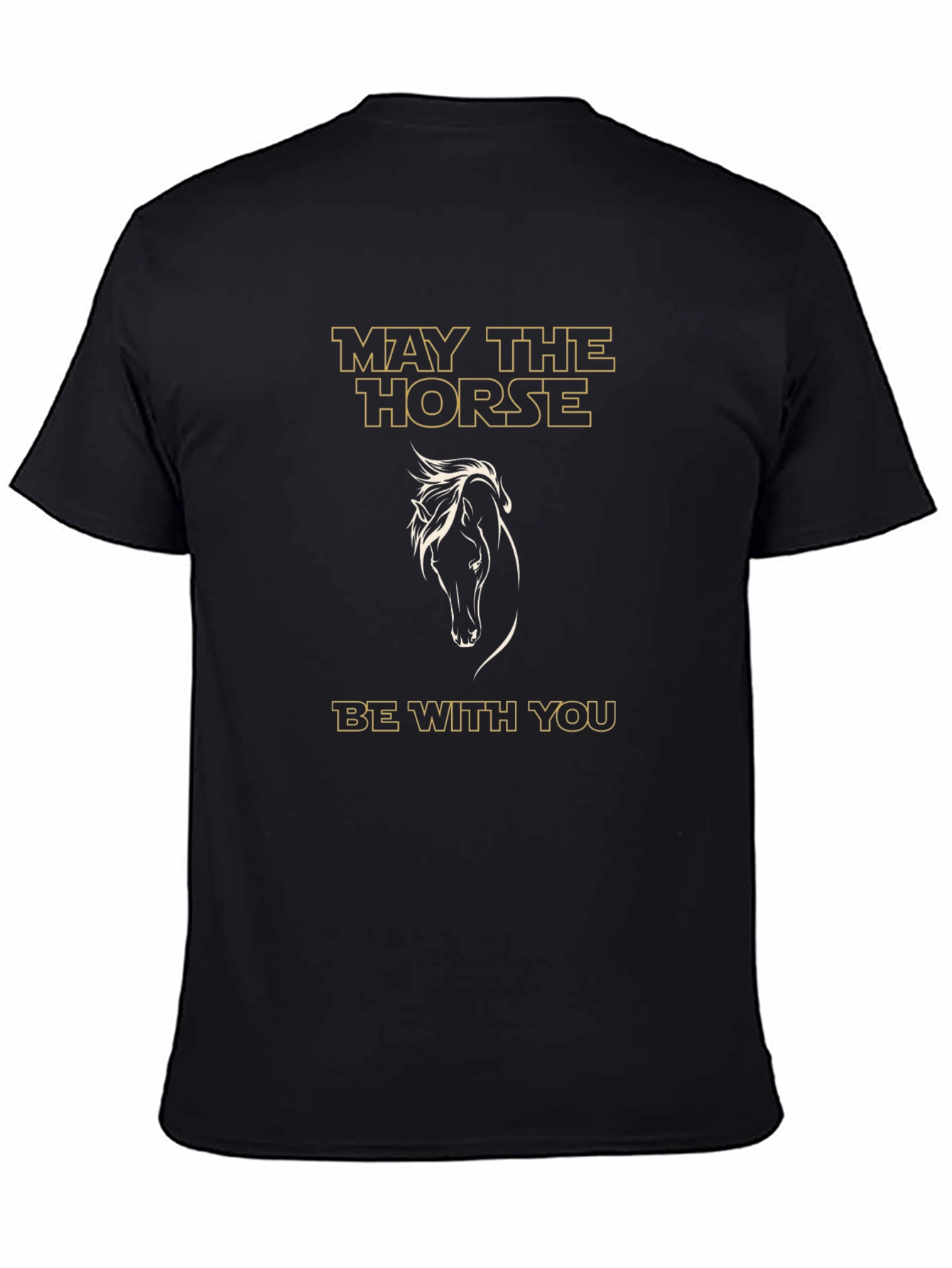 May The Horse Be With You Graphic T-Shirt