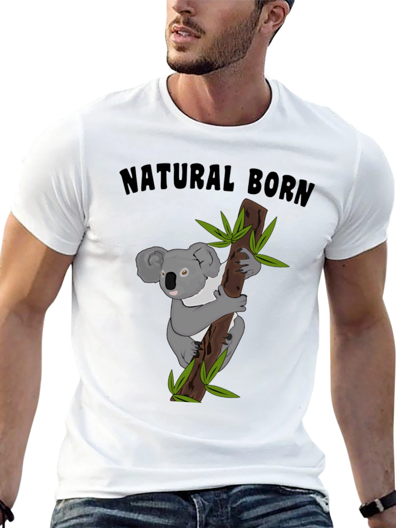Natural Born Koala T-Shirt - Unisex Graphic Tee