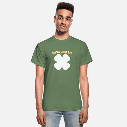Lucky and Lit Large 4-Leaf Shamrock Design