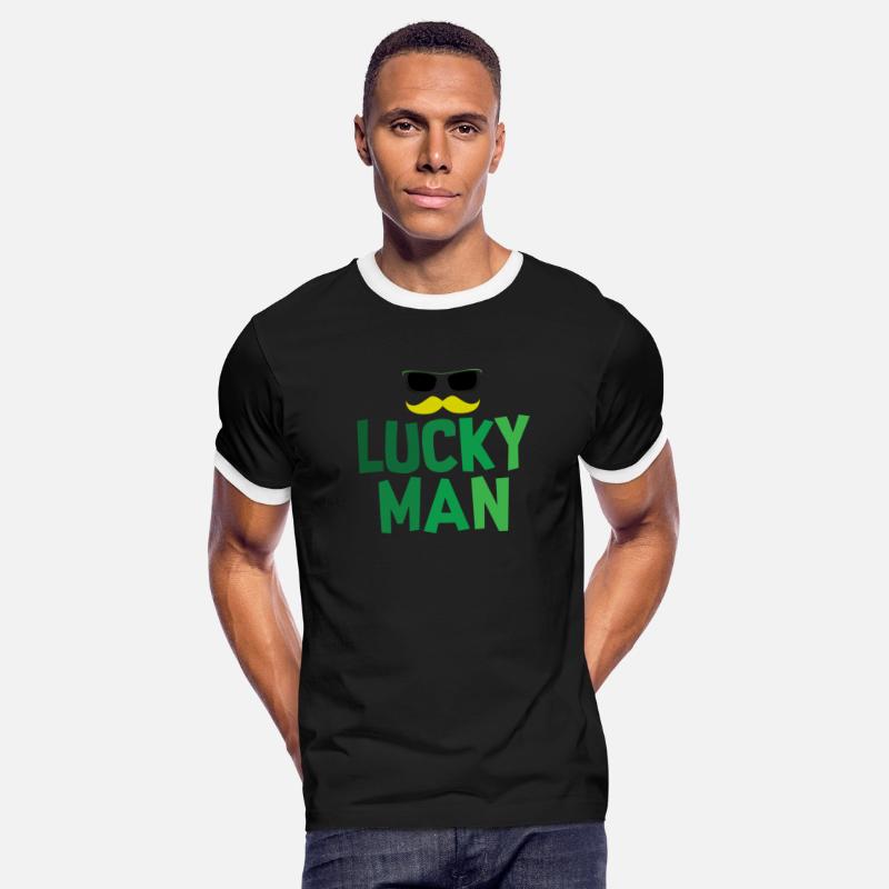 Lucky Man Clover Shamrock Irish Ireland