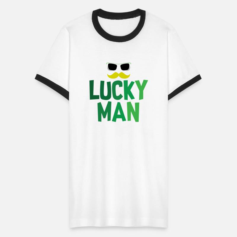 Lucky Man Clover Shamrock Irish Ireland