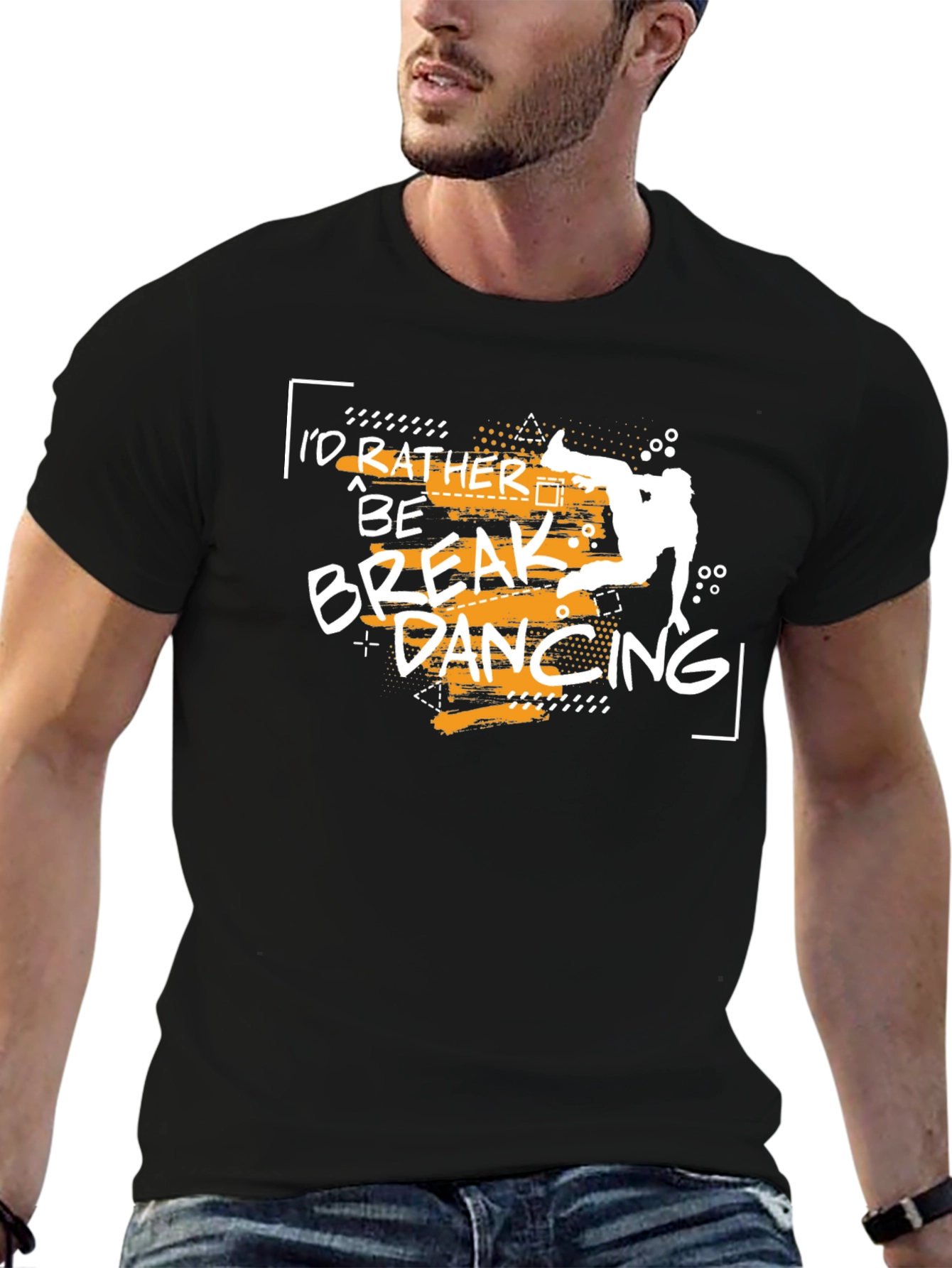 Breakdancing T-Shirt - Id Rather Be Breakdancing
