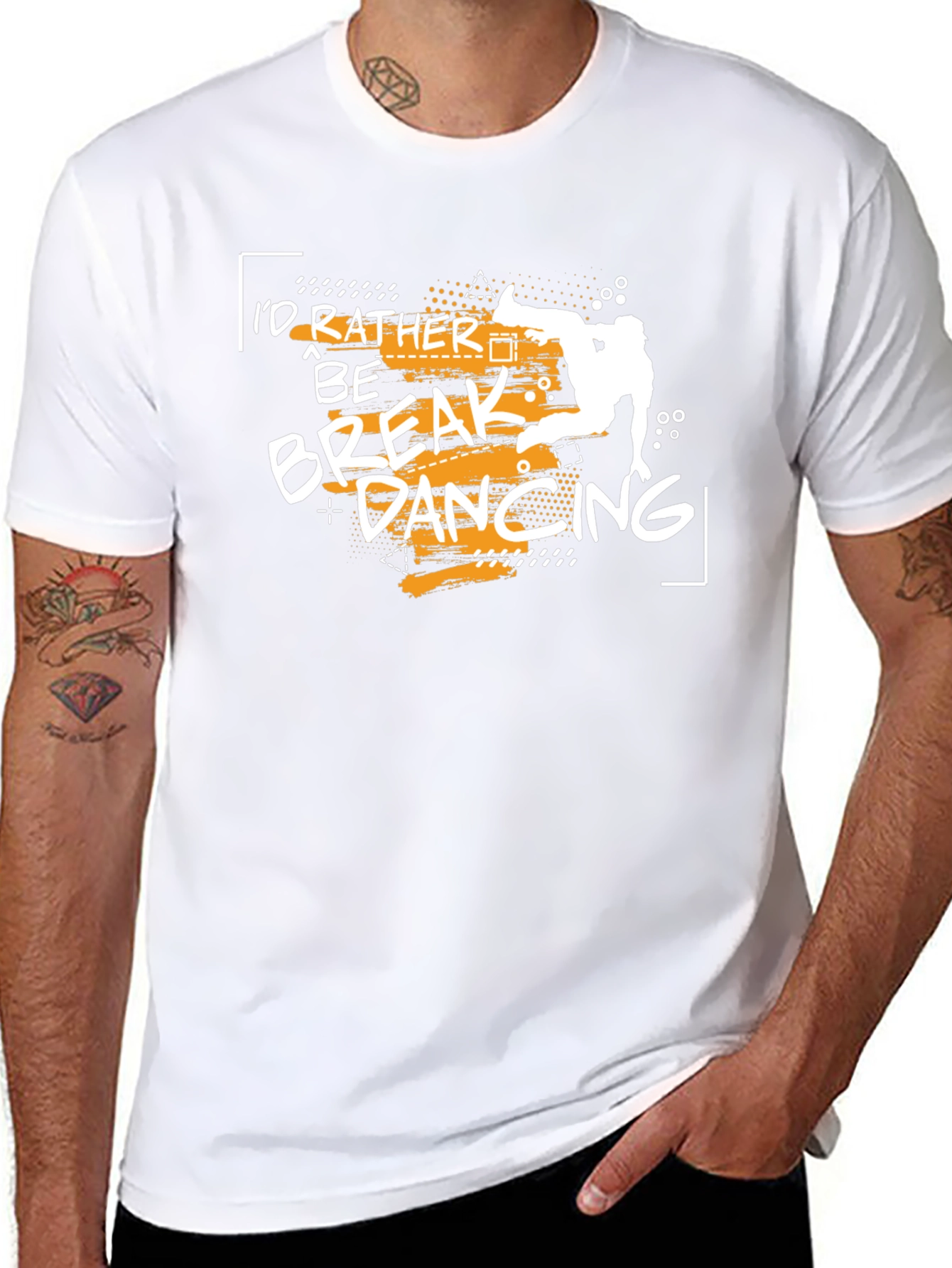 Breakdancing T-Shirt - Id Rather Be Breakdancing